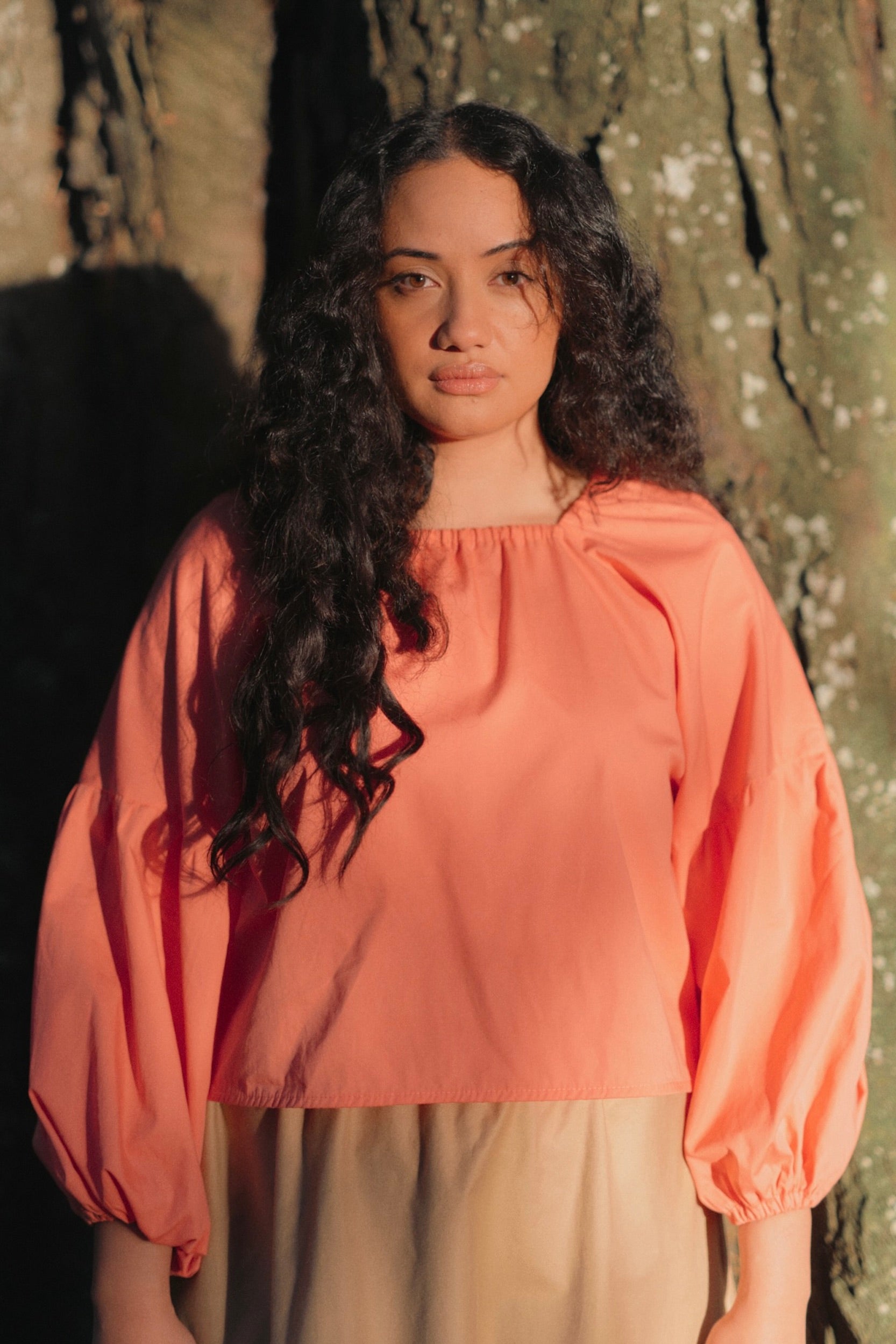 Mahina Top | Watermelon - ReCreate Clothing