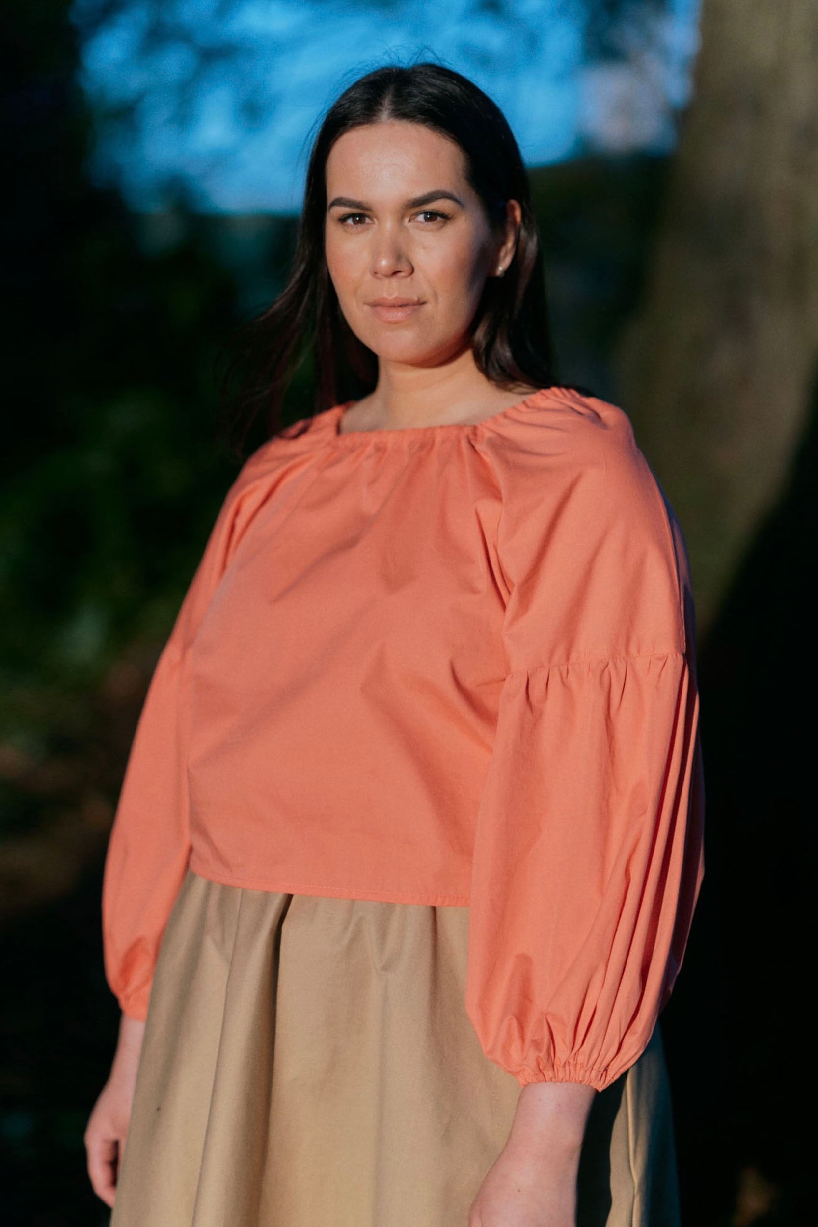 Mahina Top | Watermelon - ReCreate Clothing