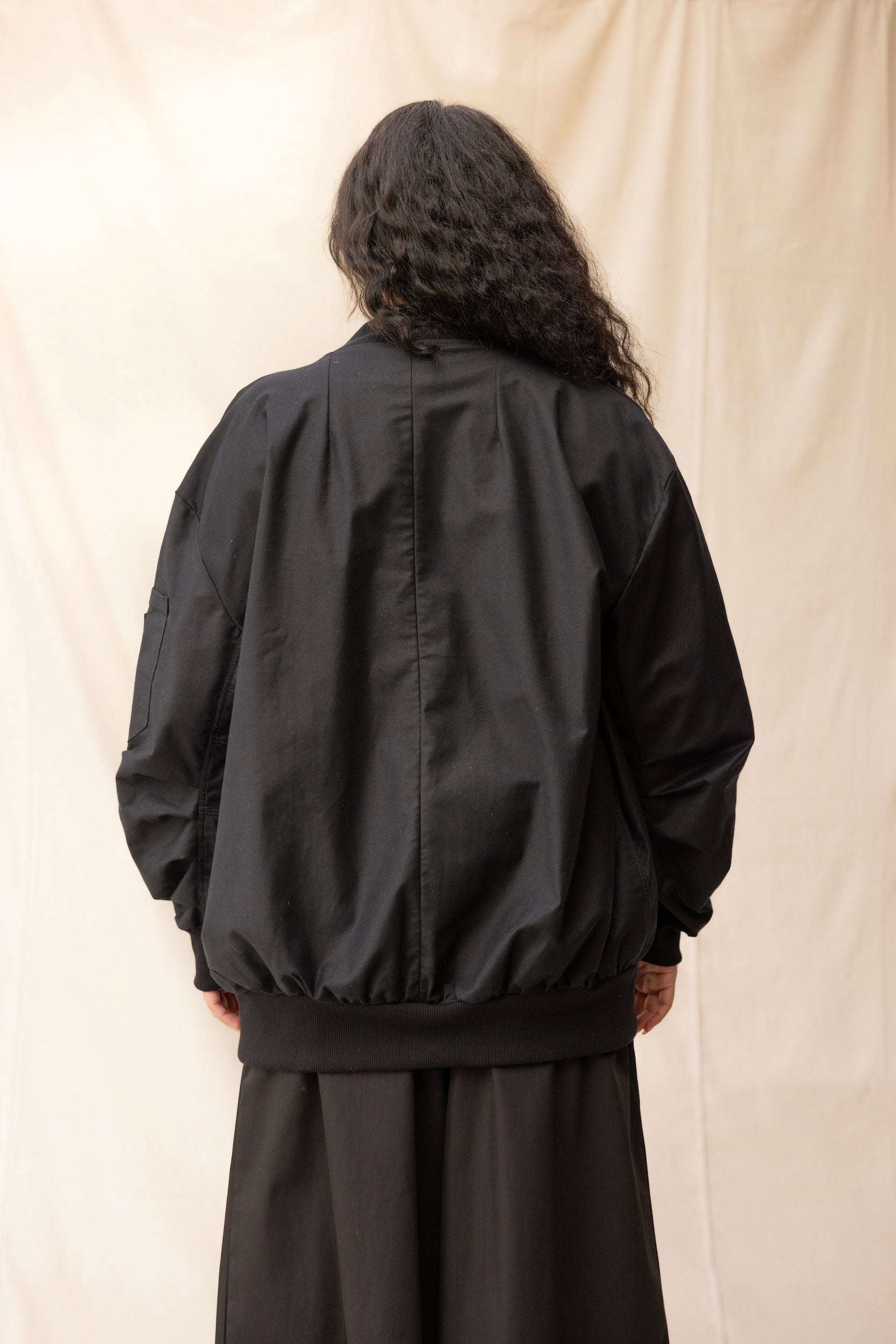 Midi Jacket | Black - ReCreate Clothing