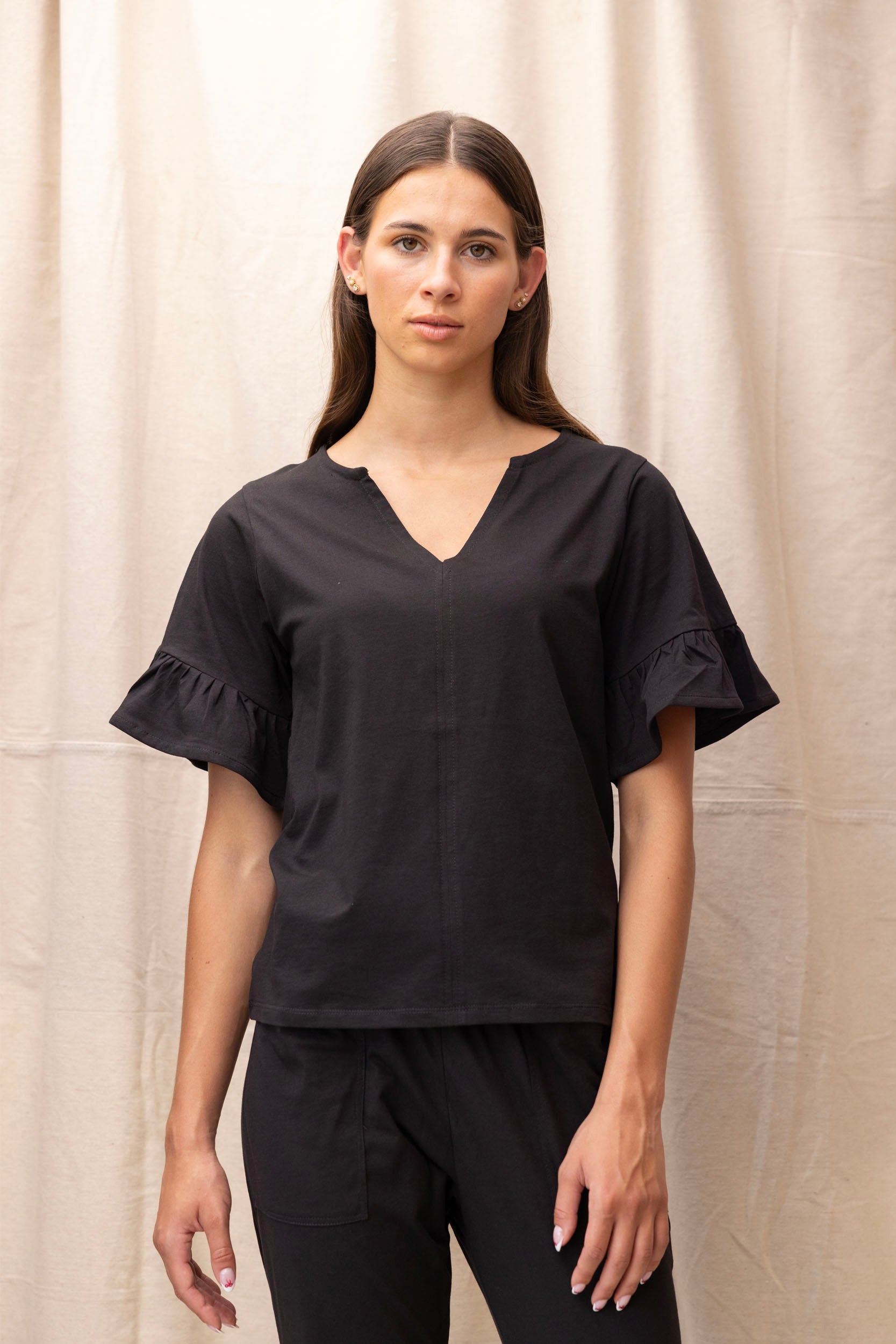 Pop Tee | Black - ReCreate Clothing