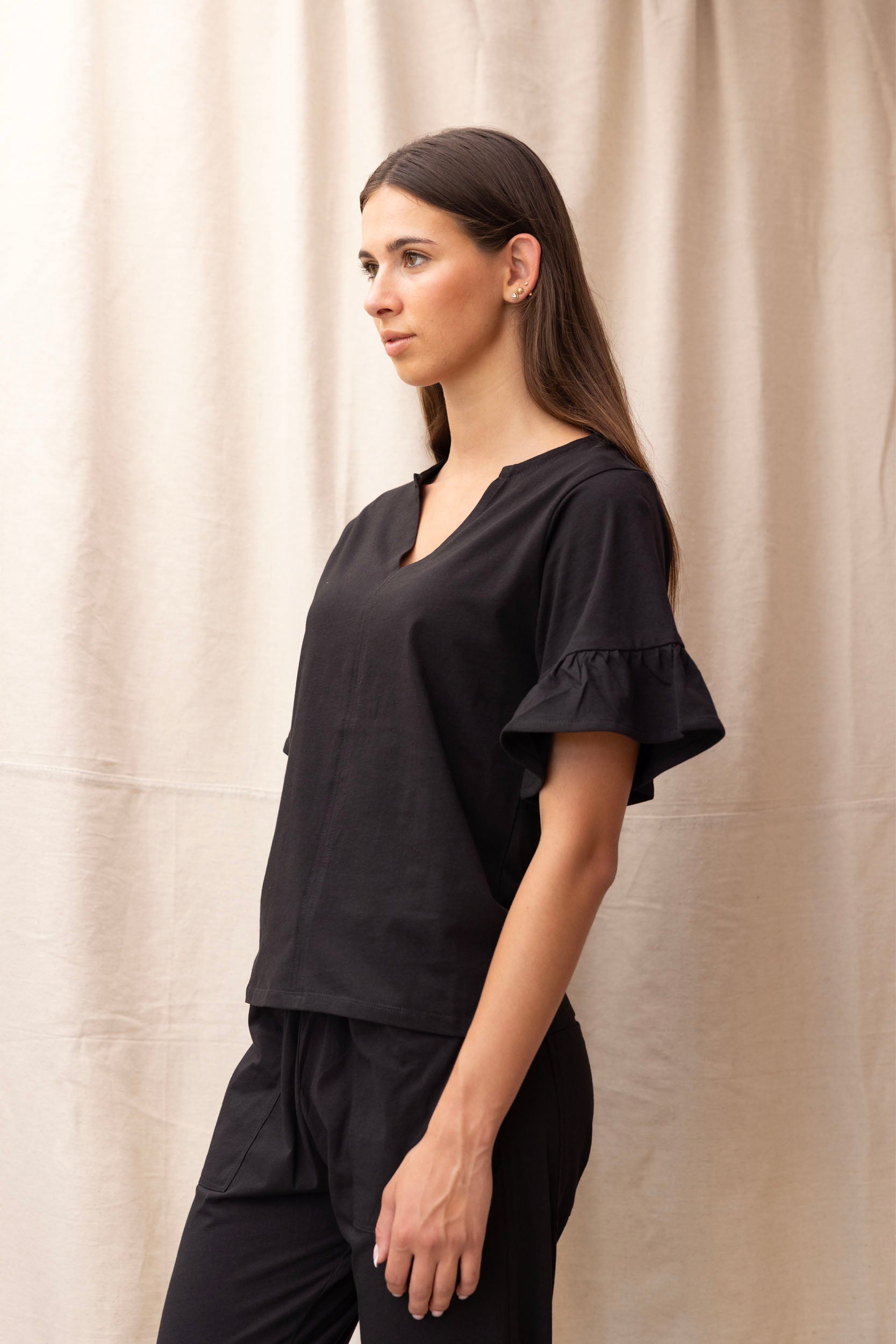 Pop Tee | Black - ReCreate Clothing