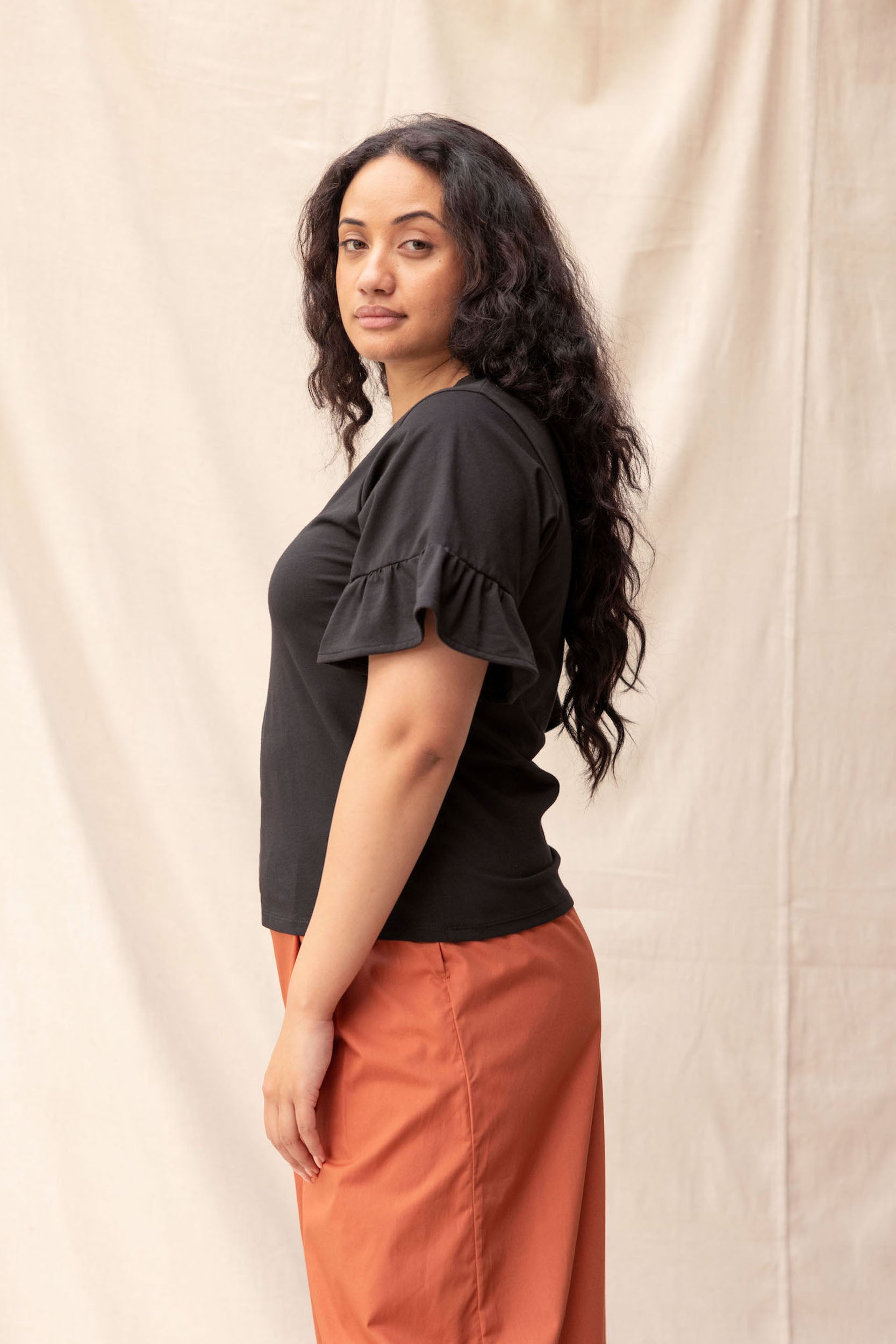 Pop Tee | Black - ReCreate Clothing