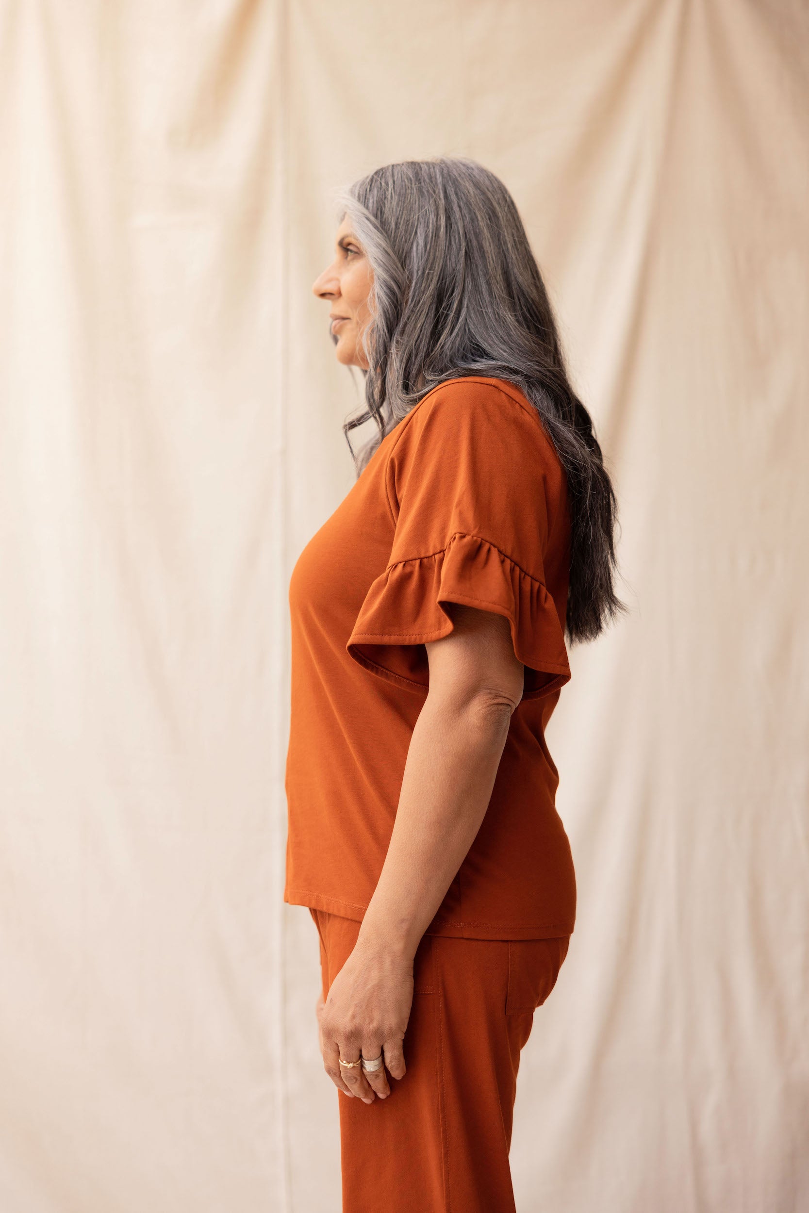 Pop Tee | Chestnut - ReCreate Clothing