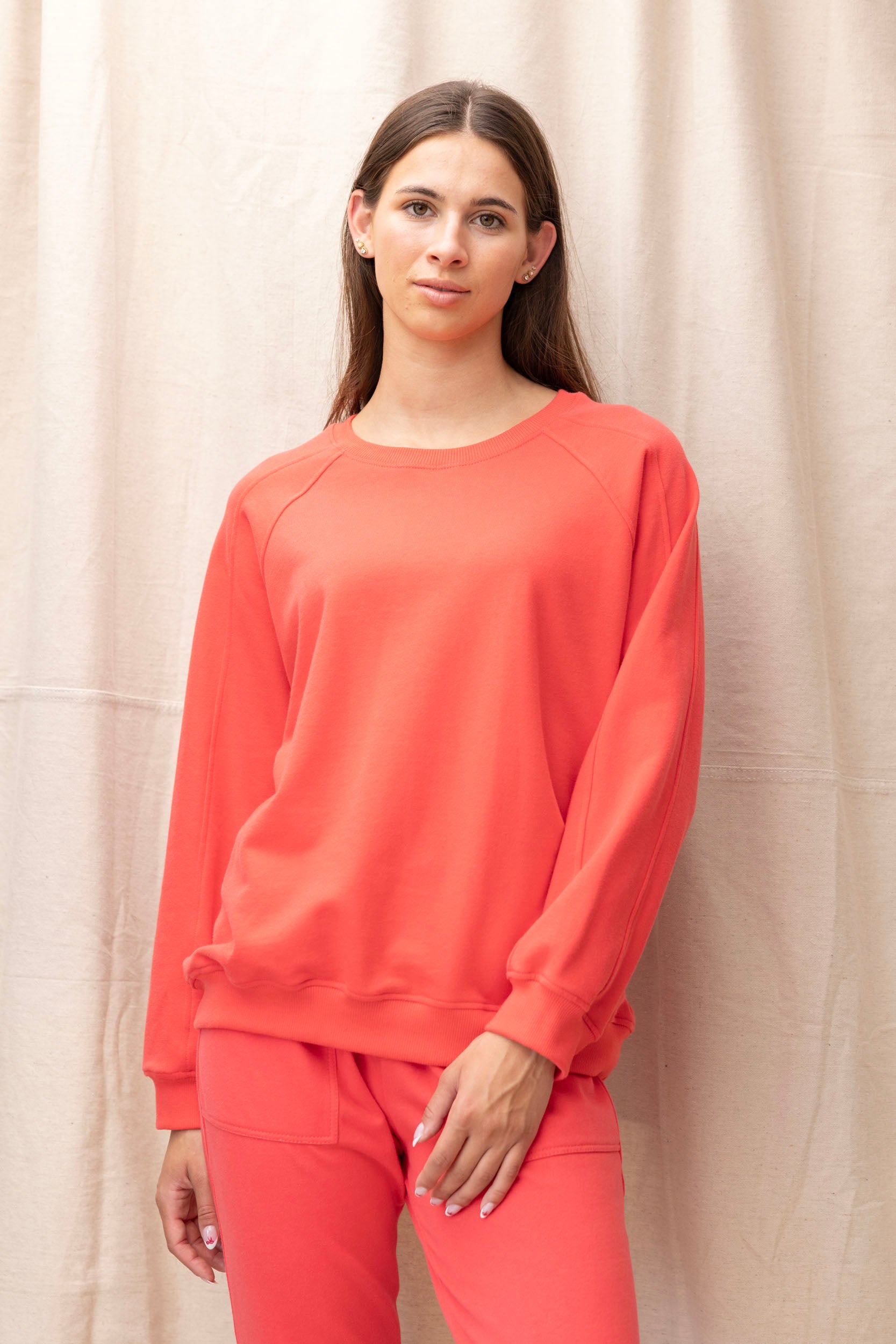Poplar Sweatshirt | Magnolia - ReCreate Clothing