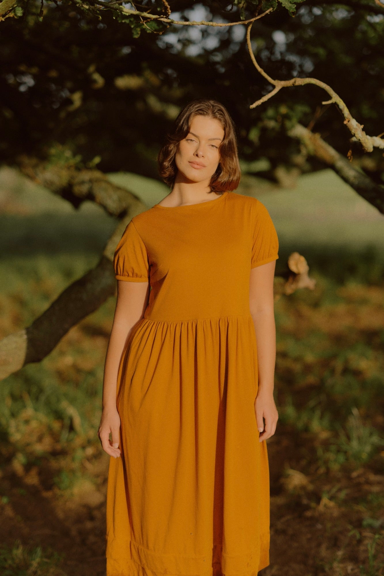 River Dress | Rust - ReCreate Clothing