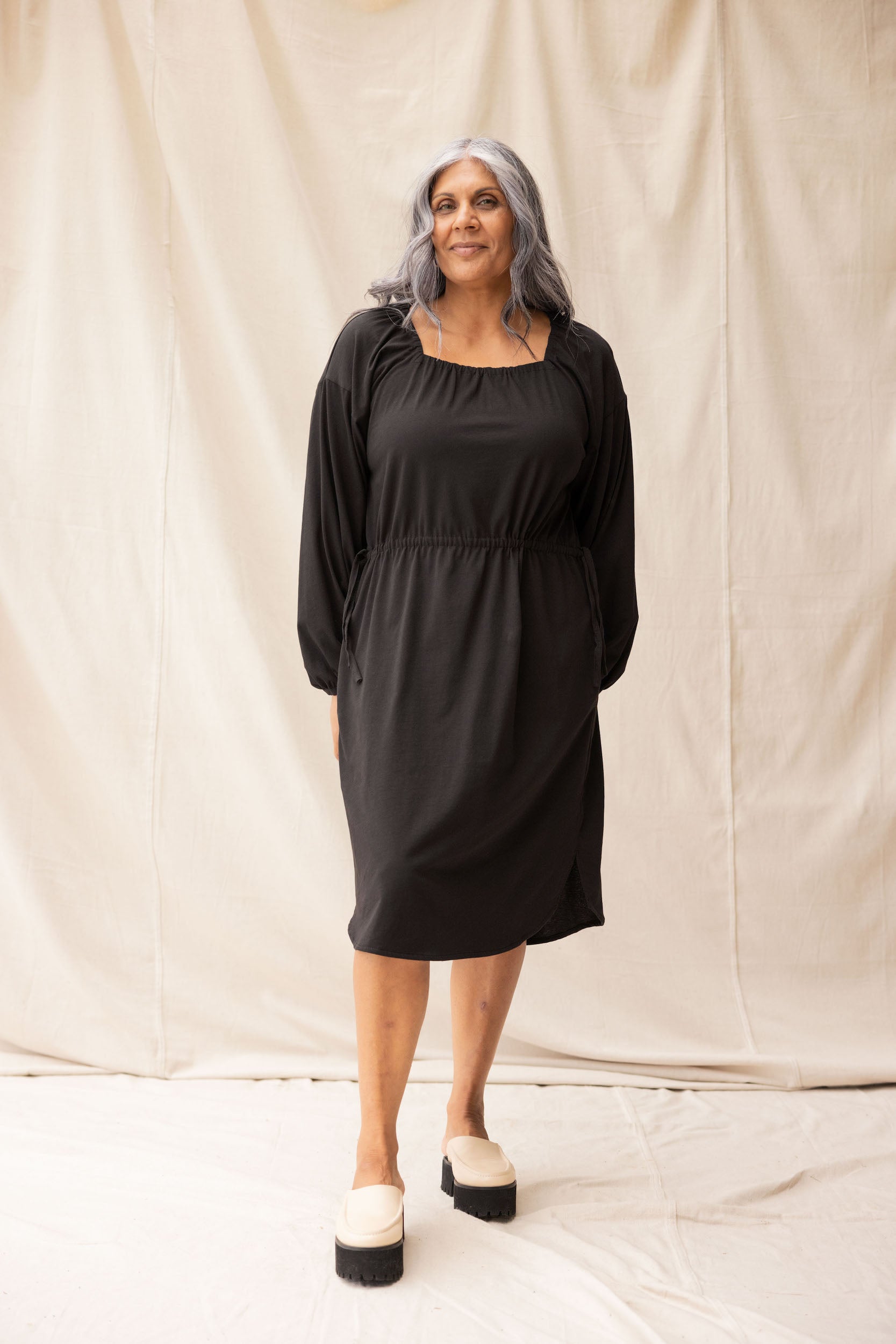 Rose Dress | Black - ReCreate Clothing
