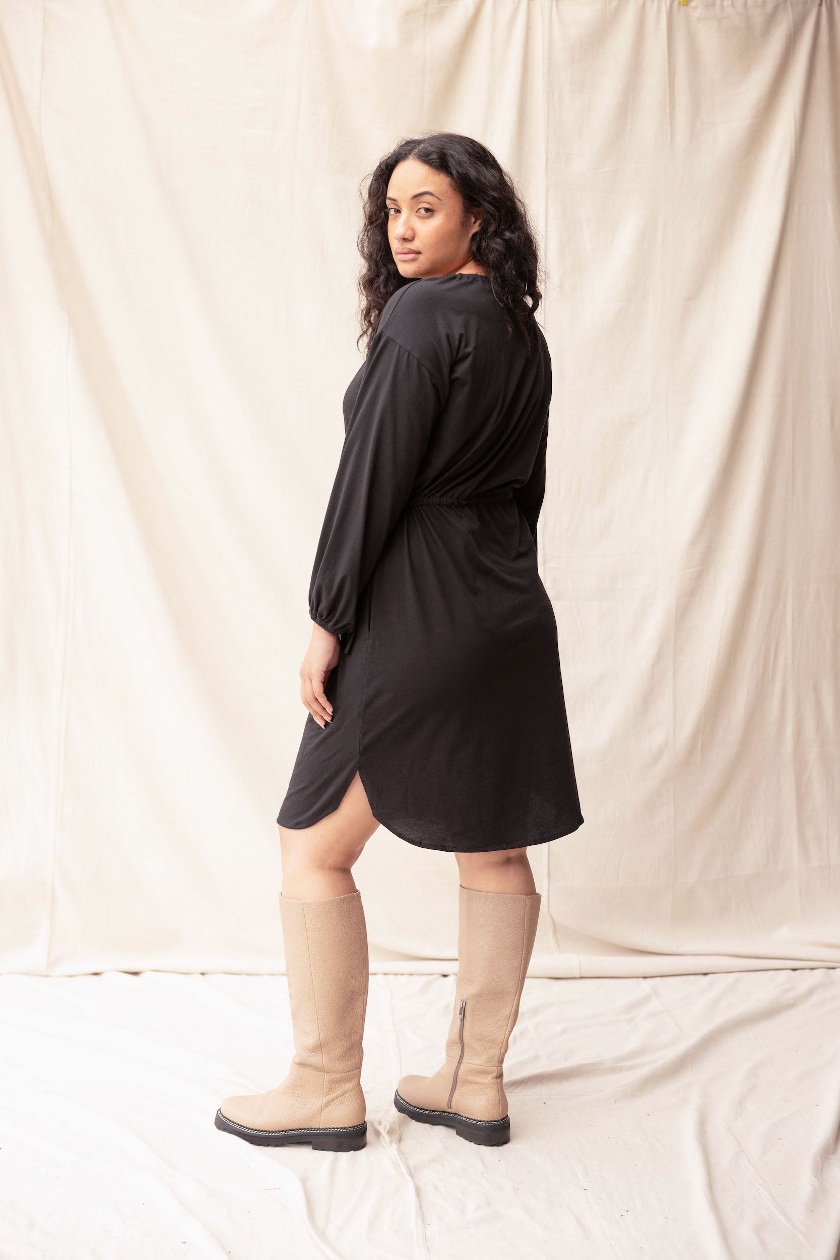 Rose Dress | Black - ReCreate Clothing