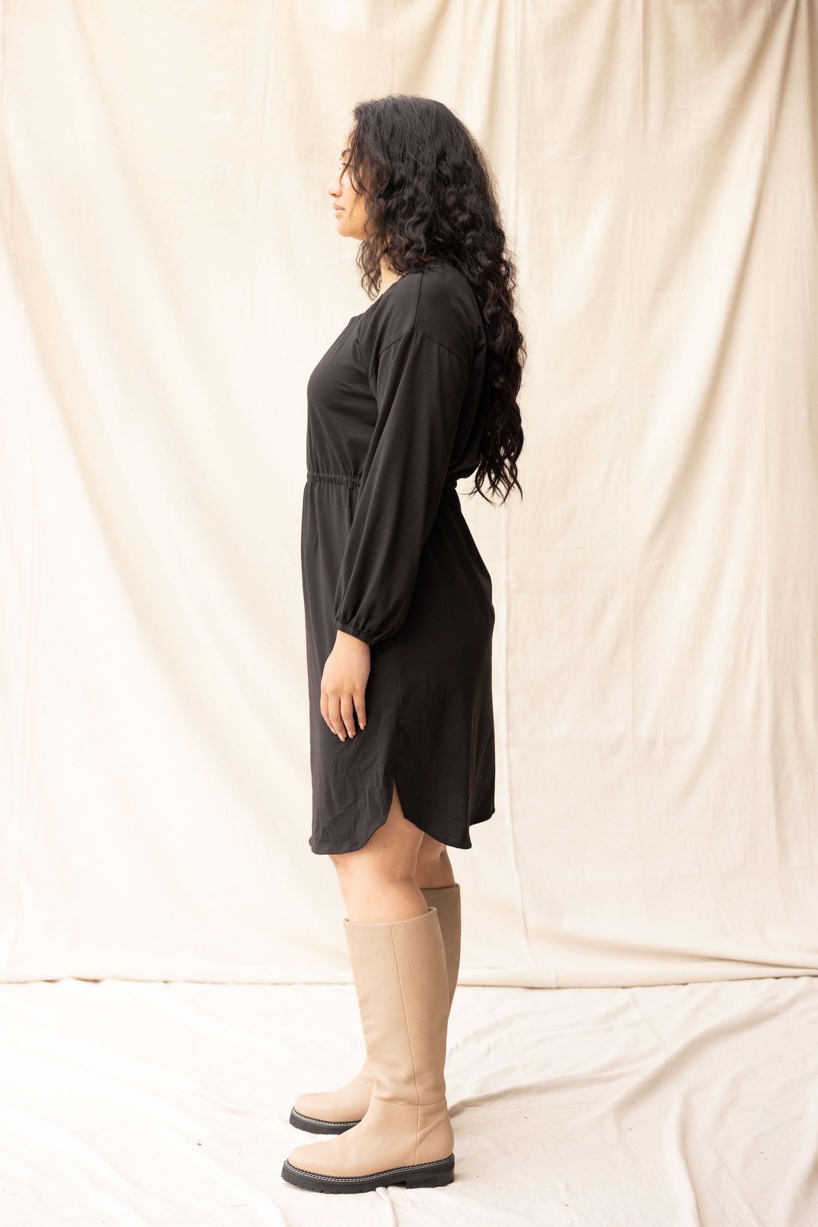Rose Dress | Black - ReCreate Clothing