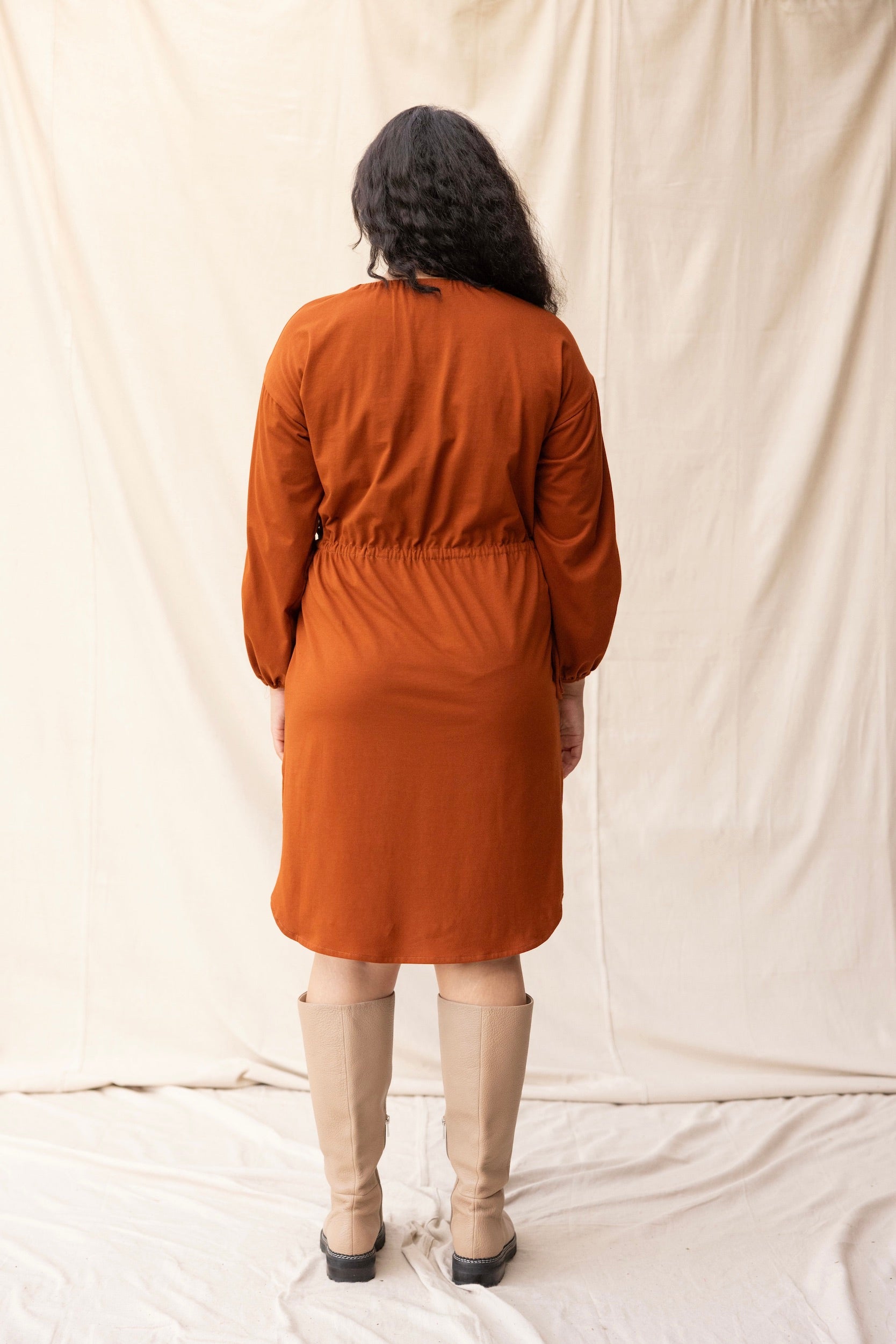 Rose Dress | Chestnut - ReCreate Clothing