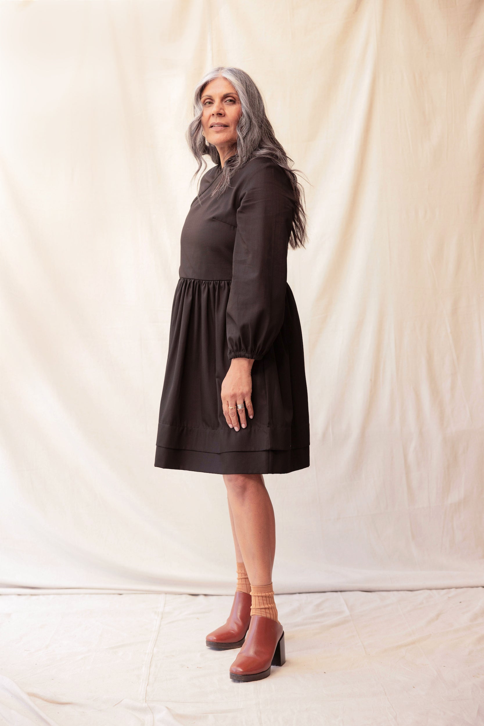 Sebastian Denim Dress | Black - ReCreate Clothing