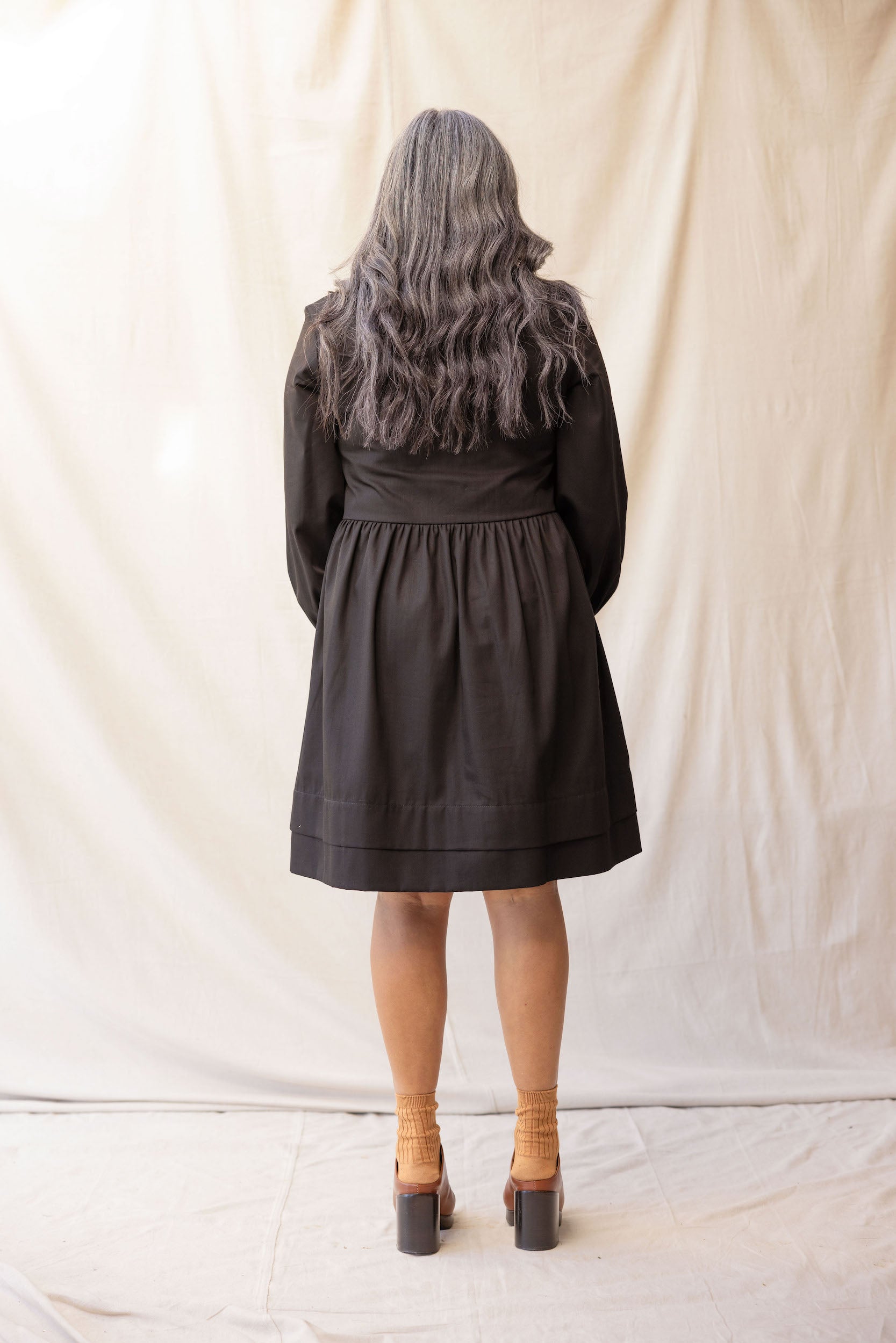 Sebastian Denim Dress | Black - ReCreate Clothing