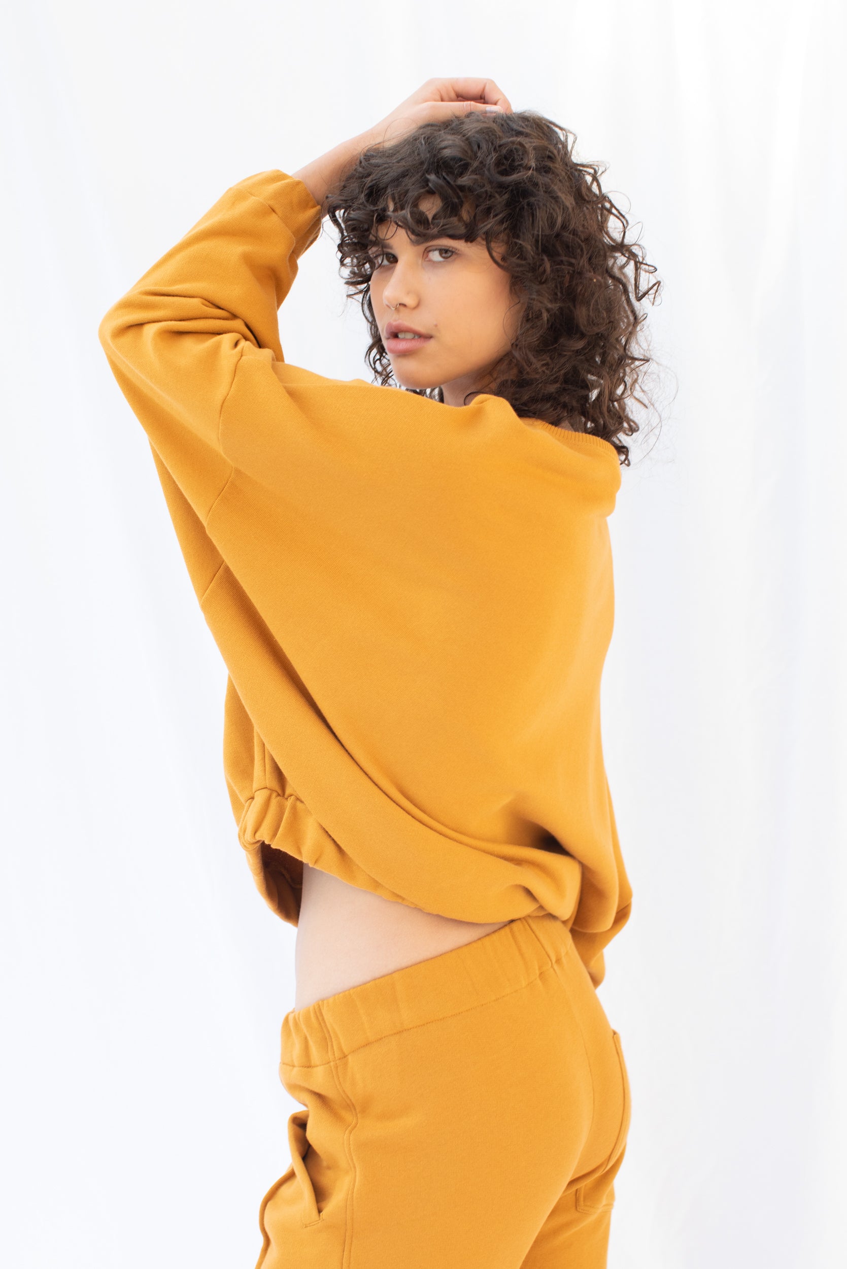 Signal Sweatshirt | Marigold (XS,XL only)