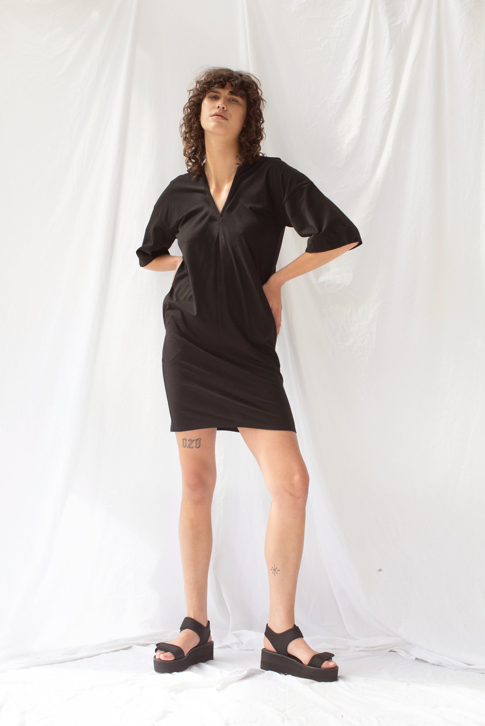 Cove Dress | Black (M,L,XL only)