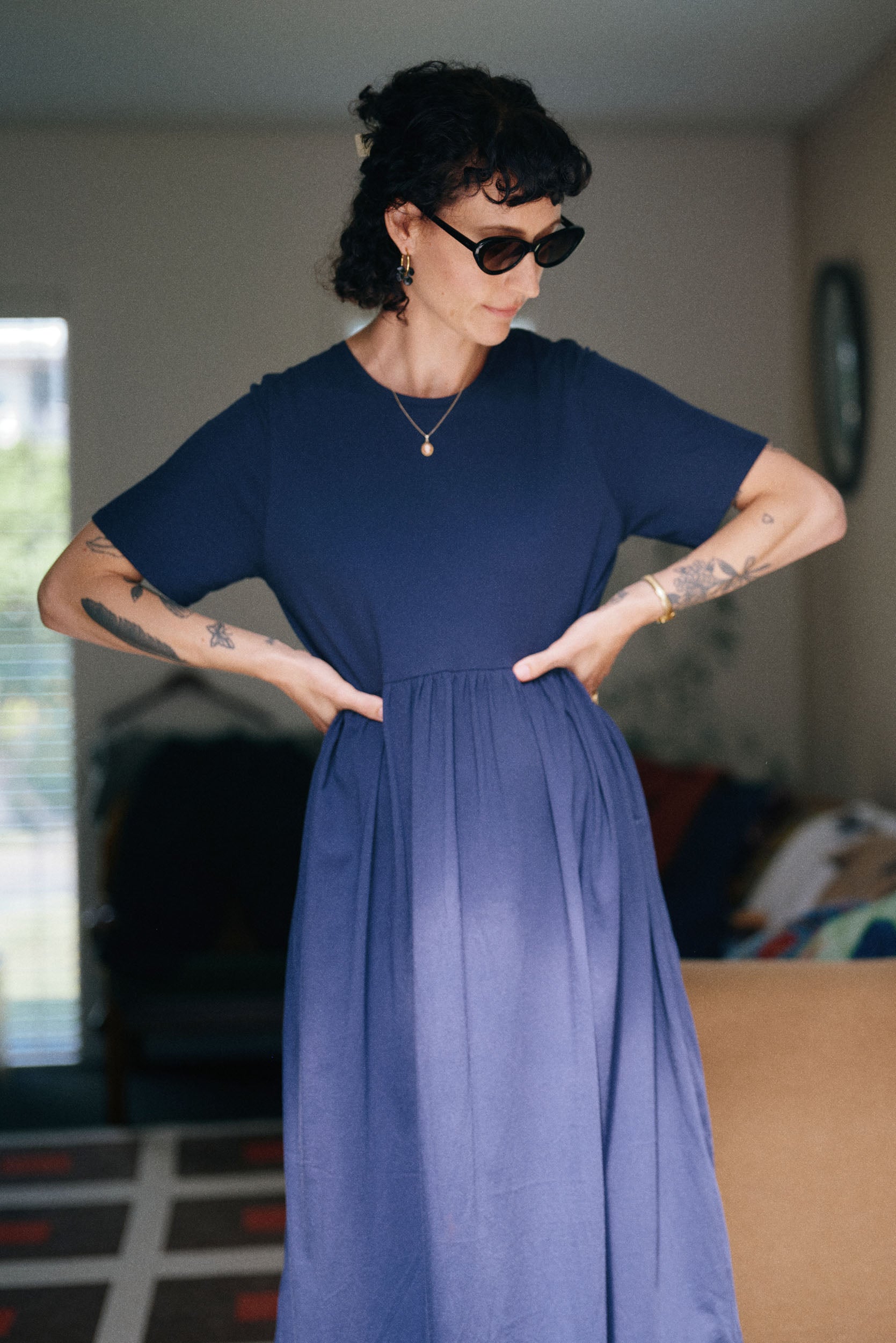Demi Dress | Ink - ReCreate Clothing