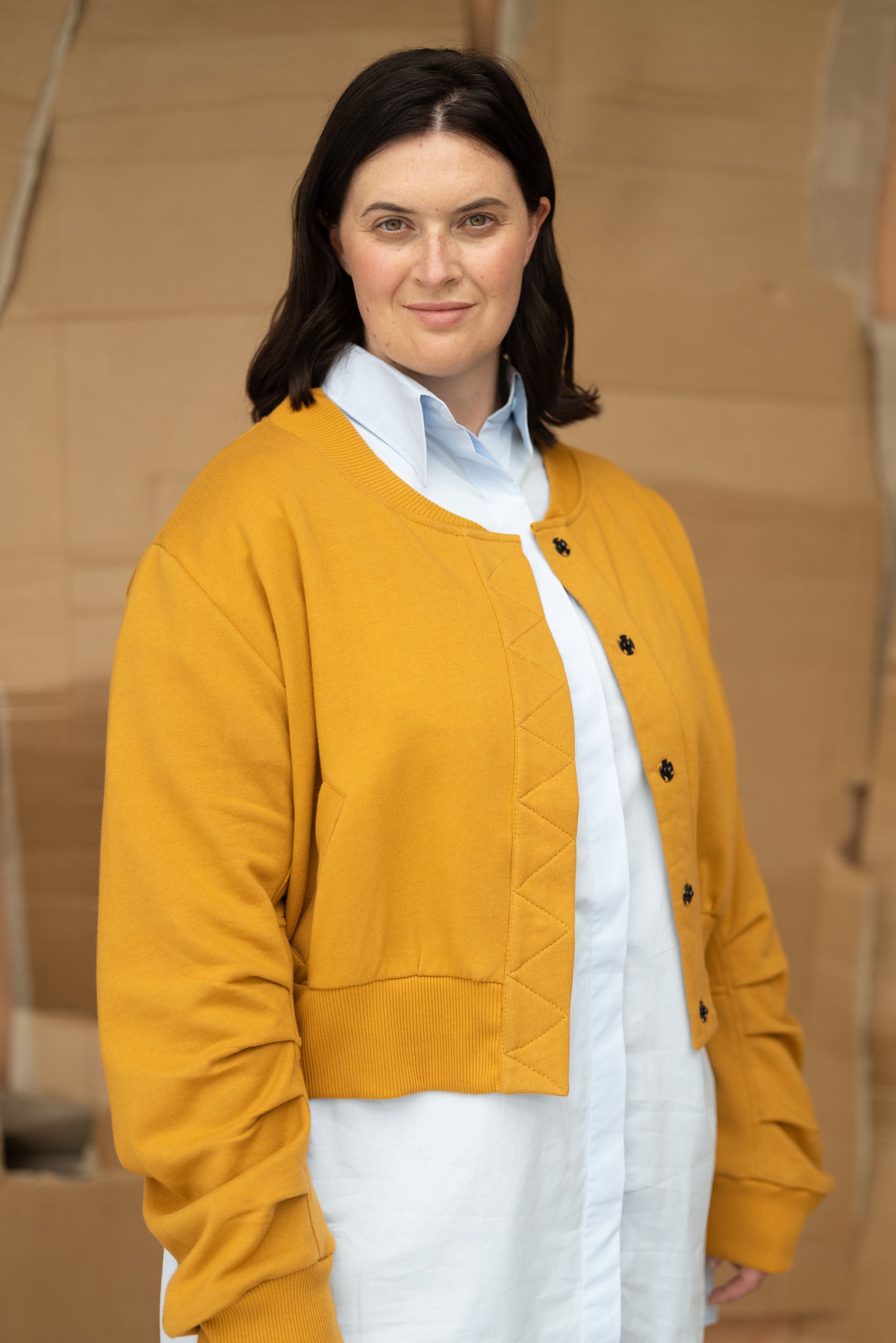 Dylan Jacket | Marigold - ReCreate Clothing