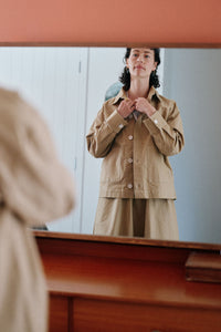 Service Jacket | Tan - ReCreate Clothing