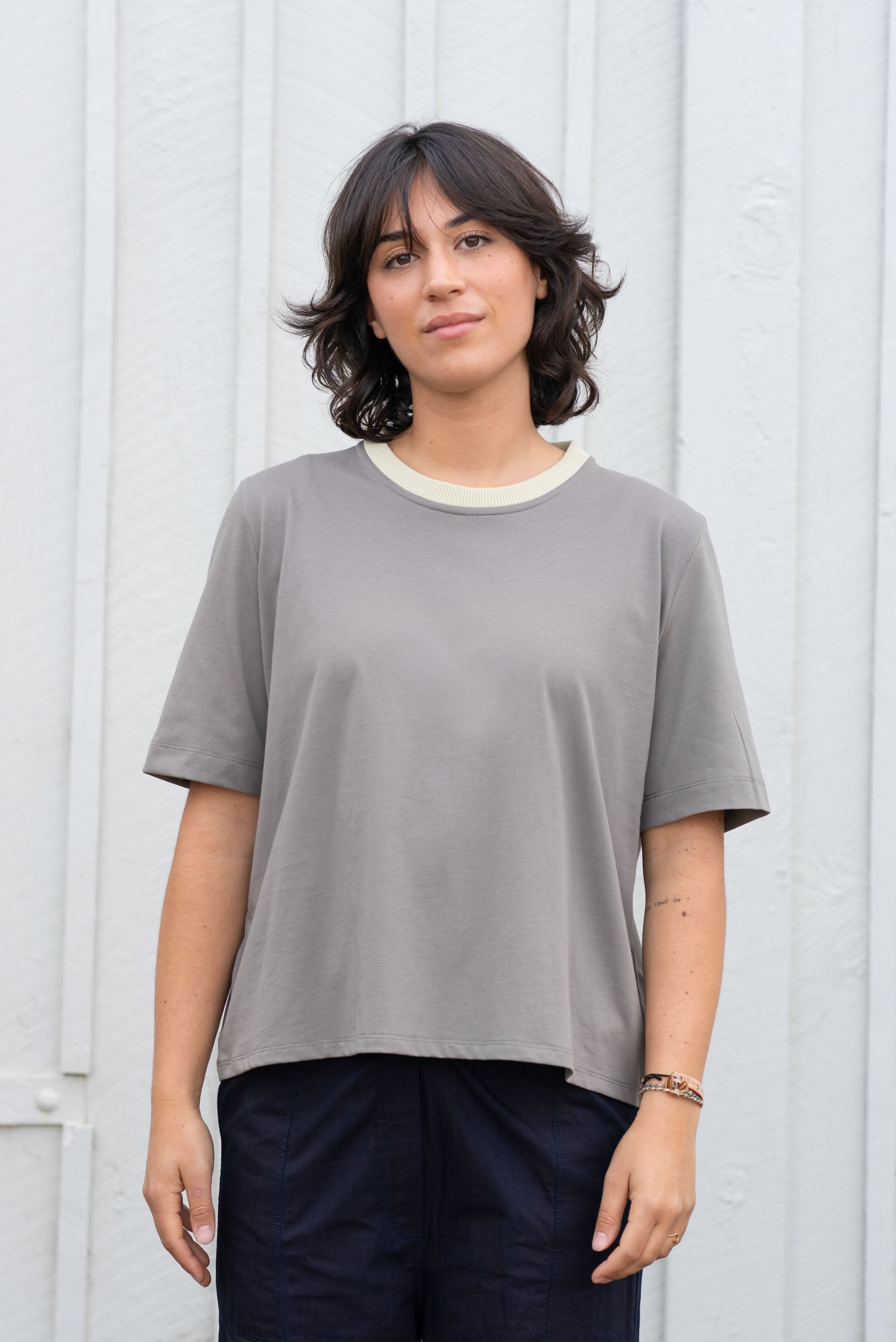 Buddy Tee | Grey Sage