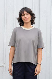 Buddy Tee | Grey Sage | XL - ReCreate Clothing