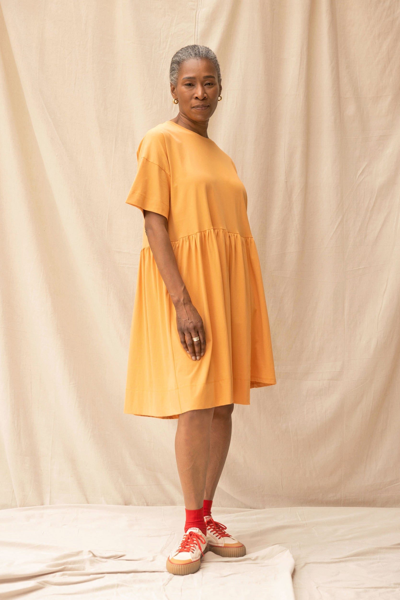 Hobby Dress | Cantaloupe | S - ReCreate Clothing