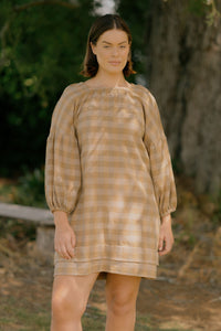 Mahina Dress | Earth Check - ReCreate Clothing