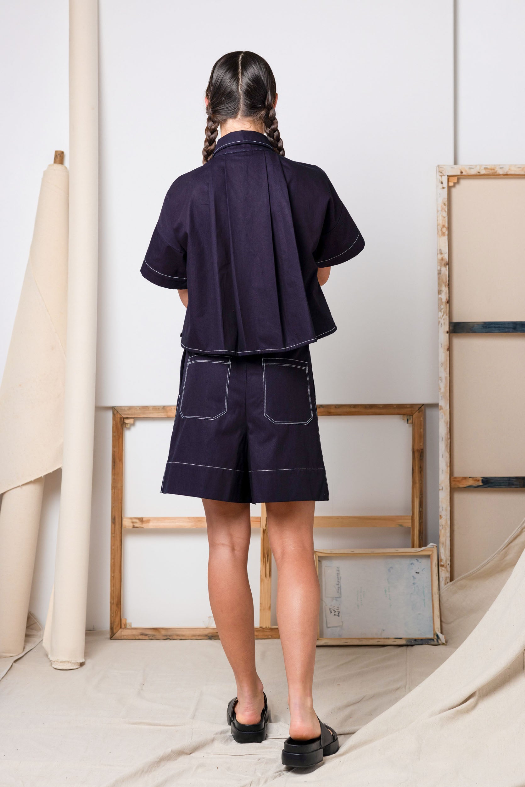 South Bank Shirt | Indigo | XS - ReCreate Clothing