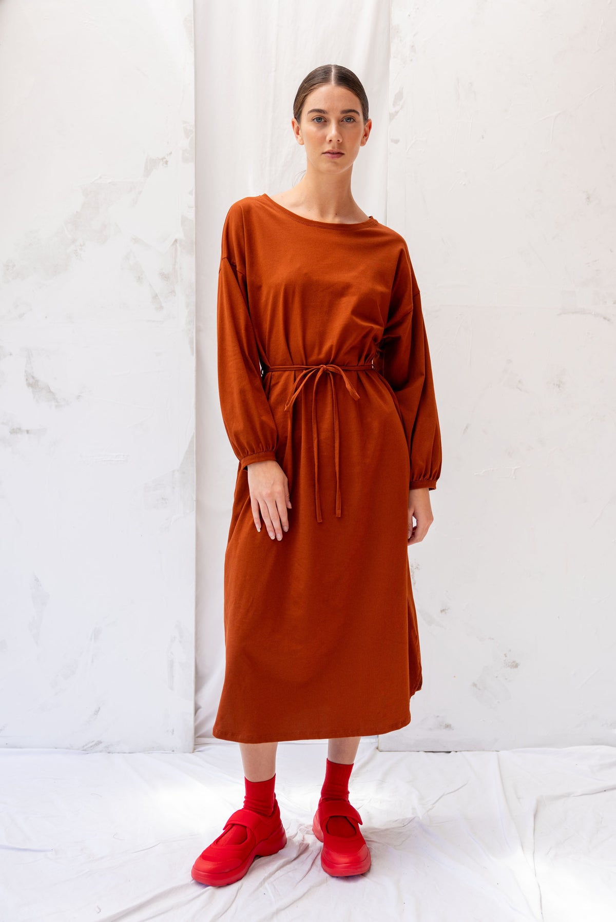 Ahead Dress | Chestnut | S - ReCreate Clothing