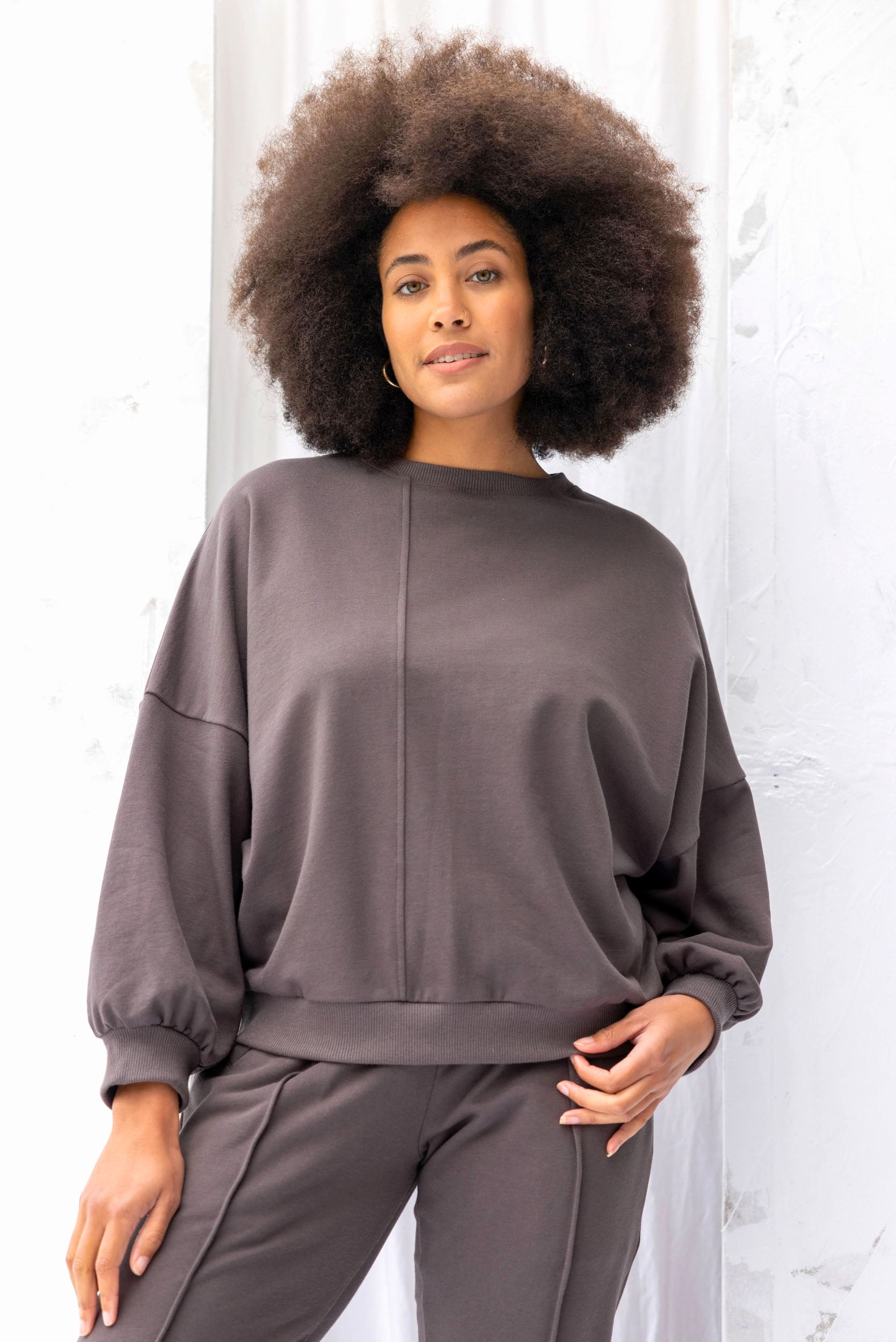 Around Sweatshirt | Charcoal