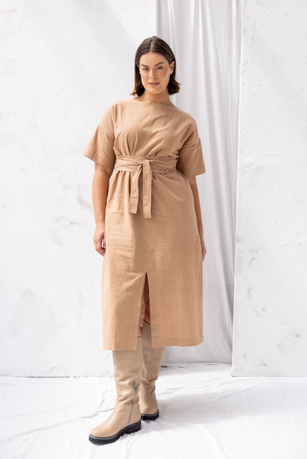 Array Dress | Earth | L - ReCreate Clothing