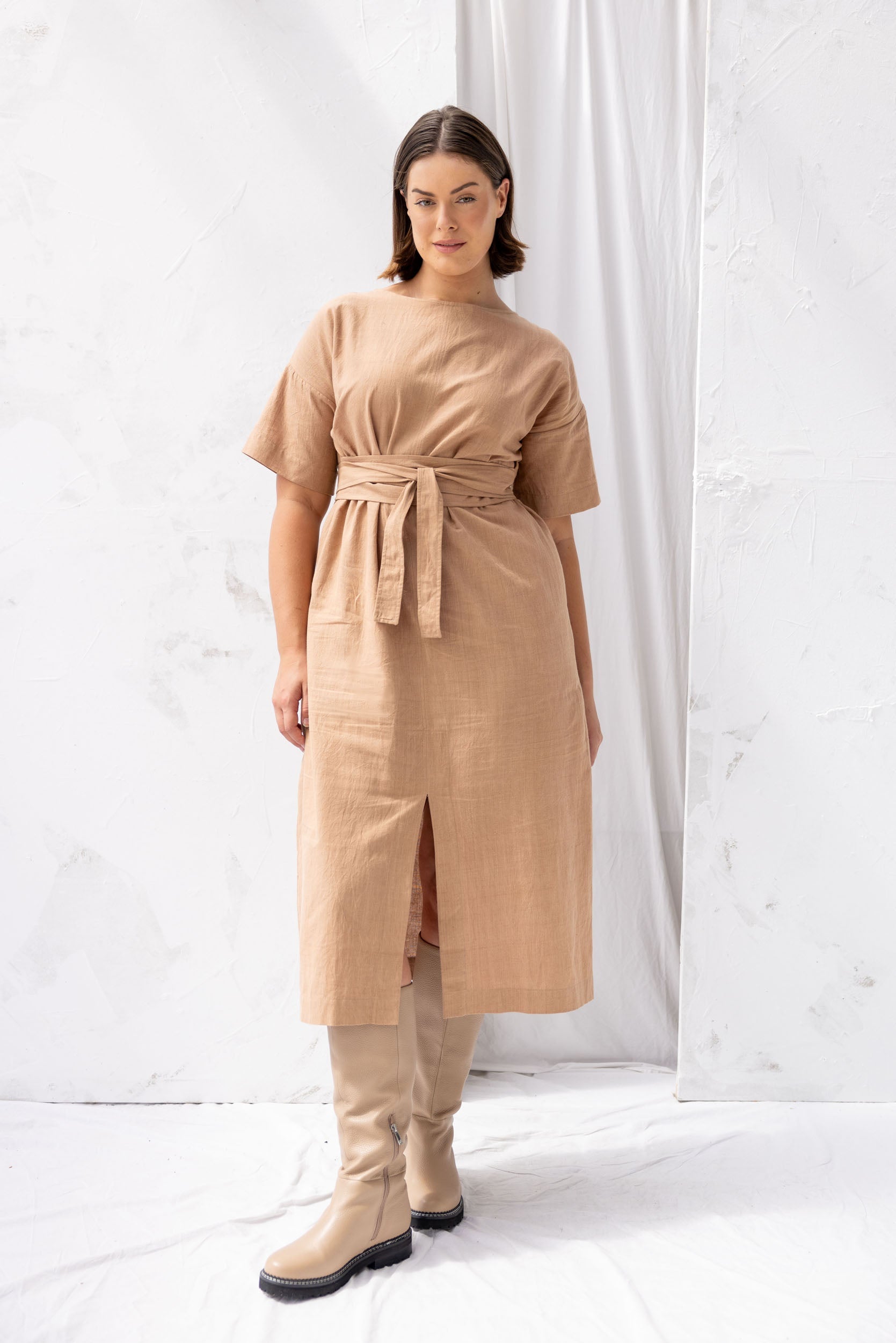 Array Dress | Earth | L - ReCreate Clothing