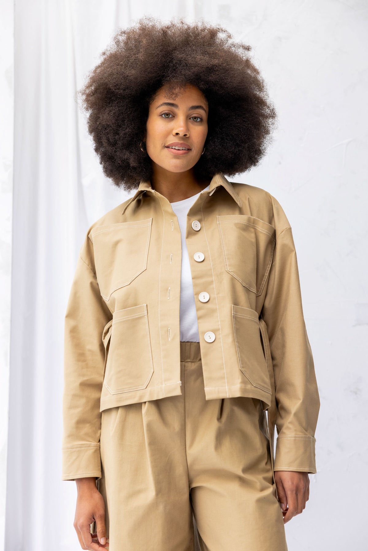 Boston Jacket | Tan | M - ReCreate Clothing
