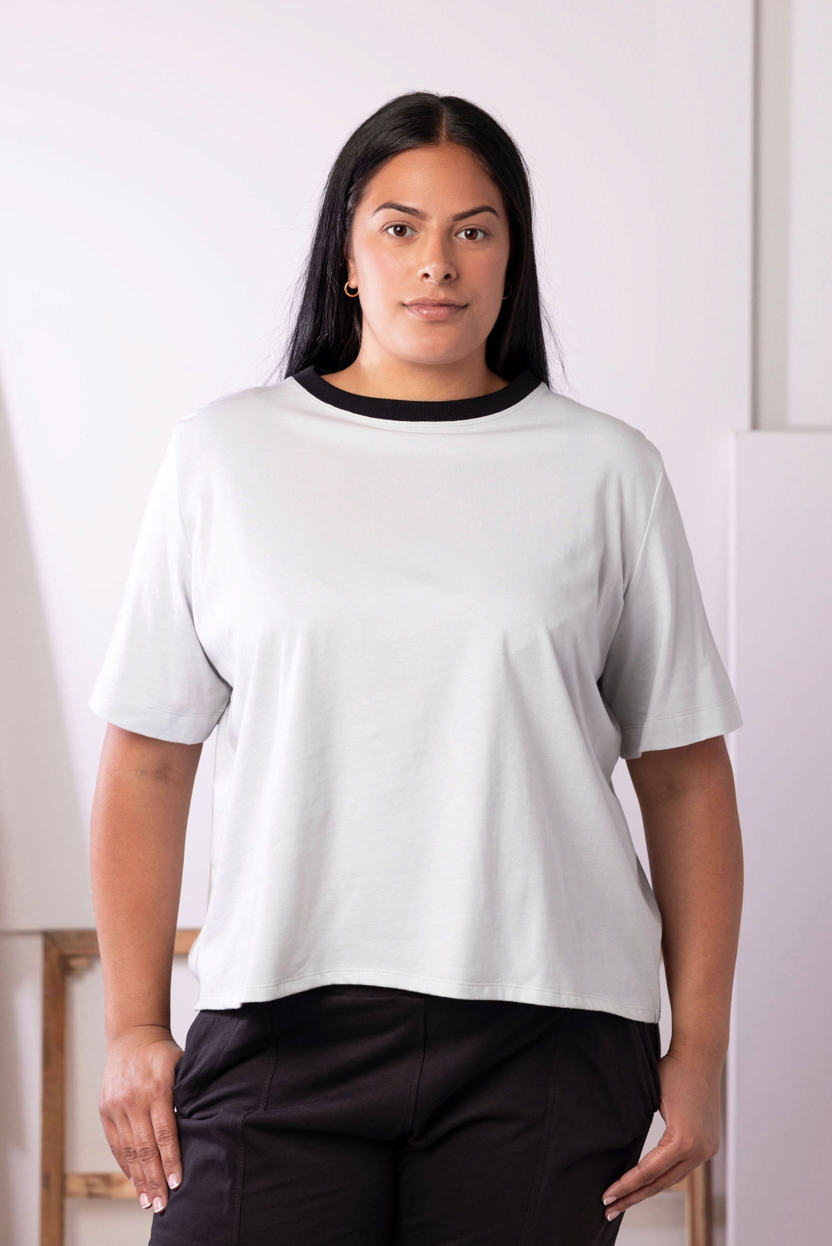 Buddy Tee | Pale Grey | XL - ReCreate Clothing