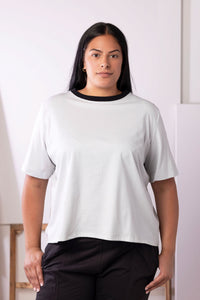 Buddy Tee | Pale Grey | XL - ReCreate Clothing