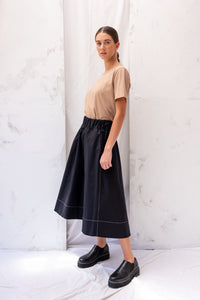 Cas Skirt | Black | XL - ReCreate Clothing