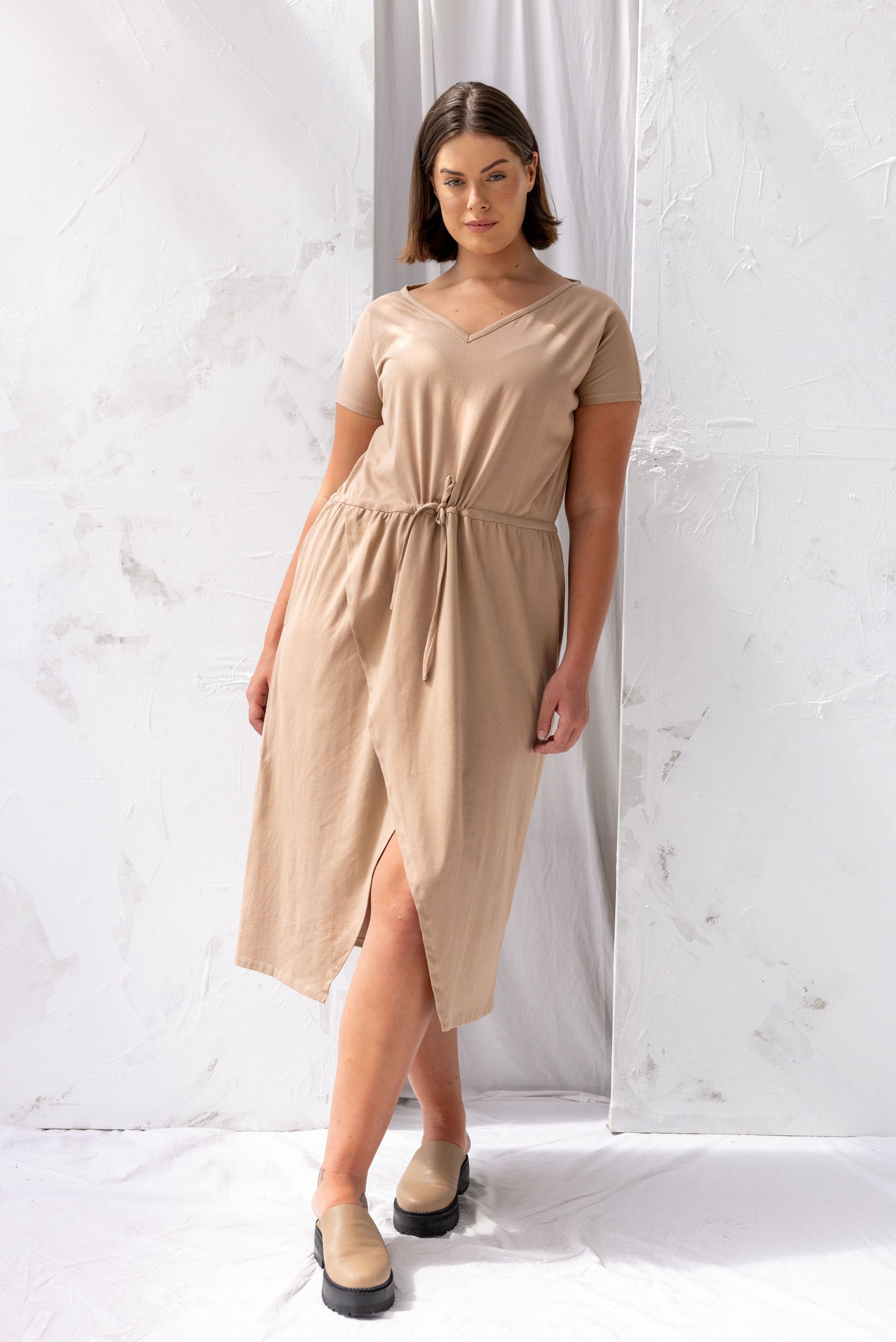 Converse Dress | Clay | ReCreate Clothing Converse Dress | Clay | ReCreate Clothing