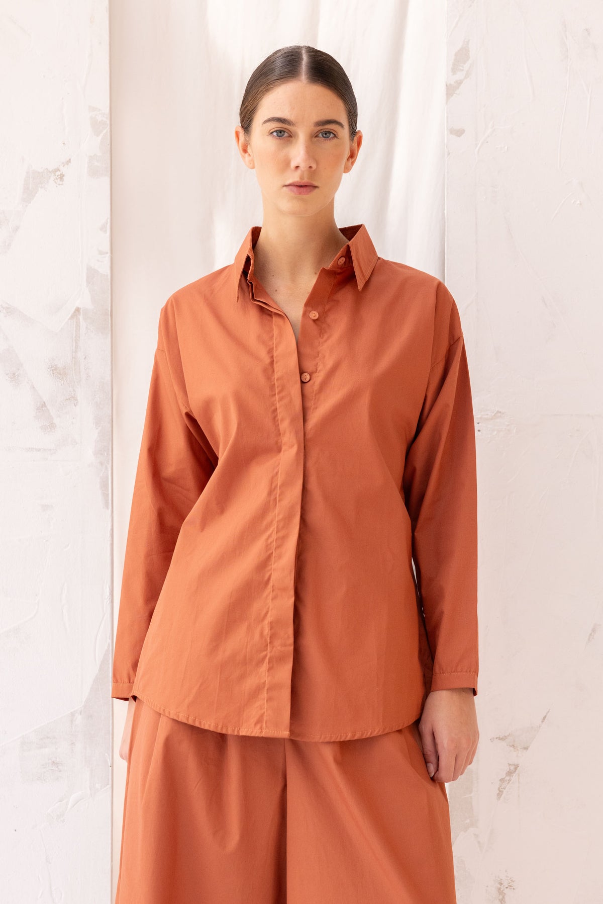 Florian Shirt | Burnt Sienna | XS - ReCreate Clothing