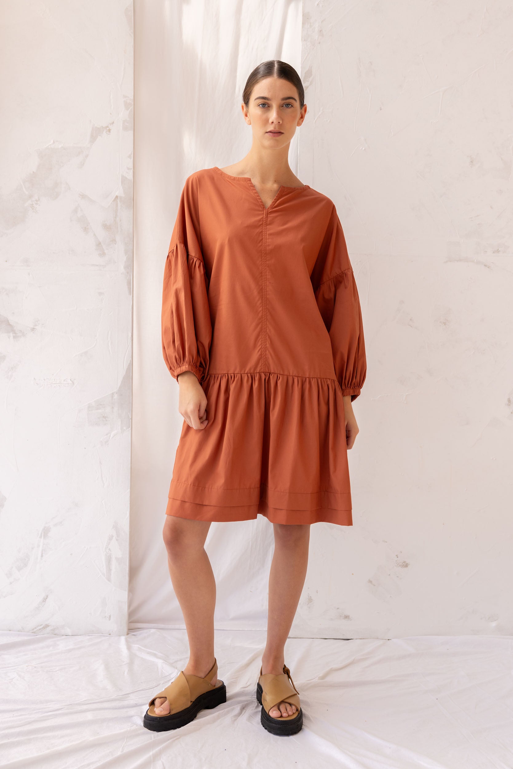 Hart Dress | Burnt Sienna