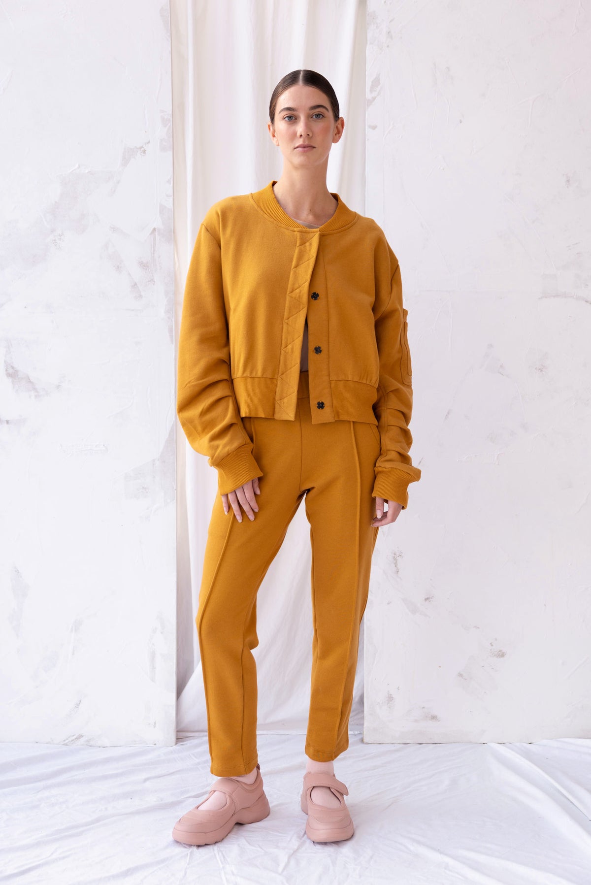 Home Trackpant | Marigold | XS - ReCreate Clothing