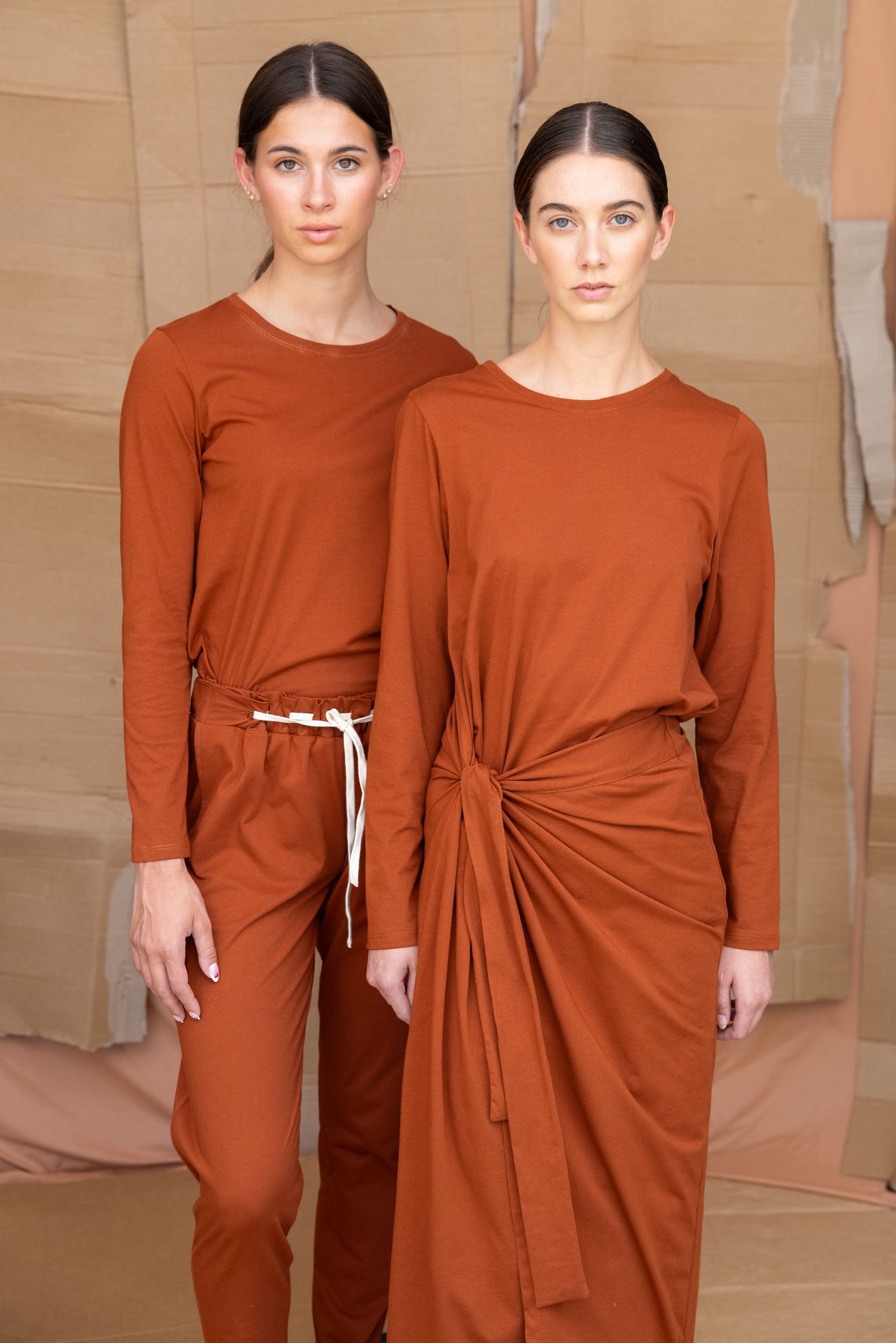 Inclincation Dress | Chestnut | XL - ReCreate Clothing