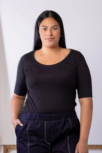 Isabella Top | Black | XL - ReCreate Clothing