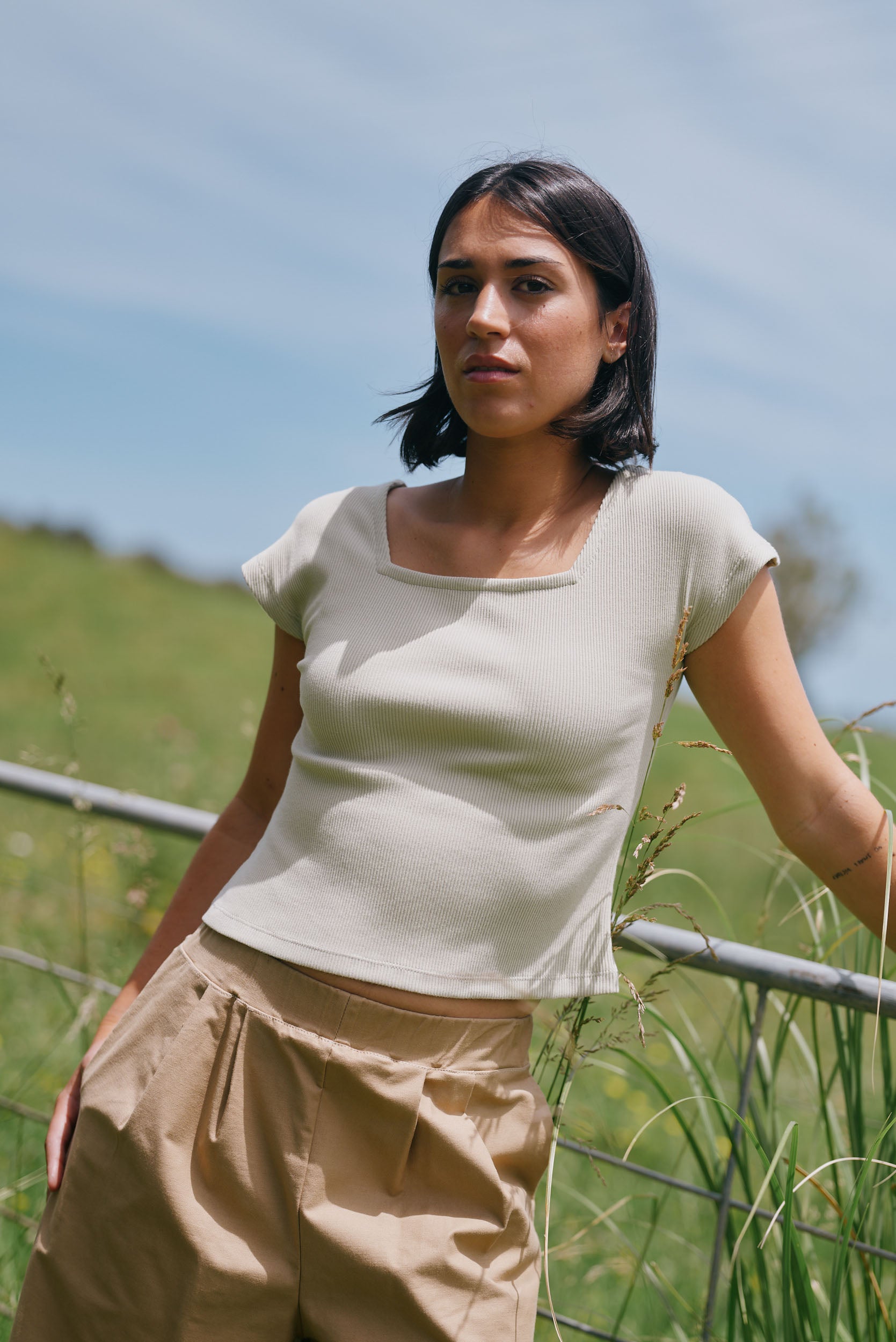 Isla Top | Green Tea