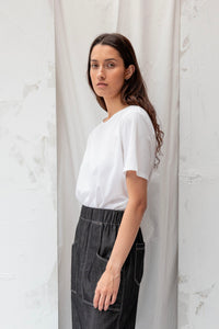 Key Tee | White | XL - ReCreate Clothing