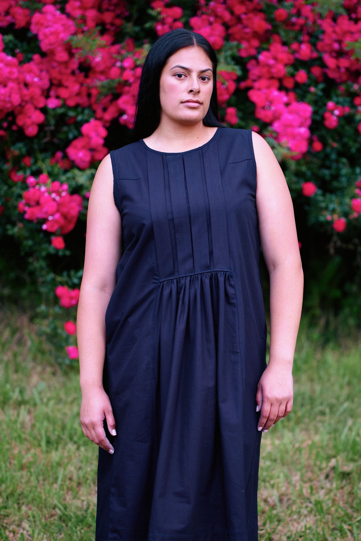 Liminal Midi Dress | Indigo | XS - ReCreate Clothing