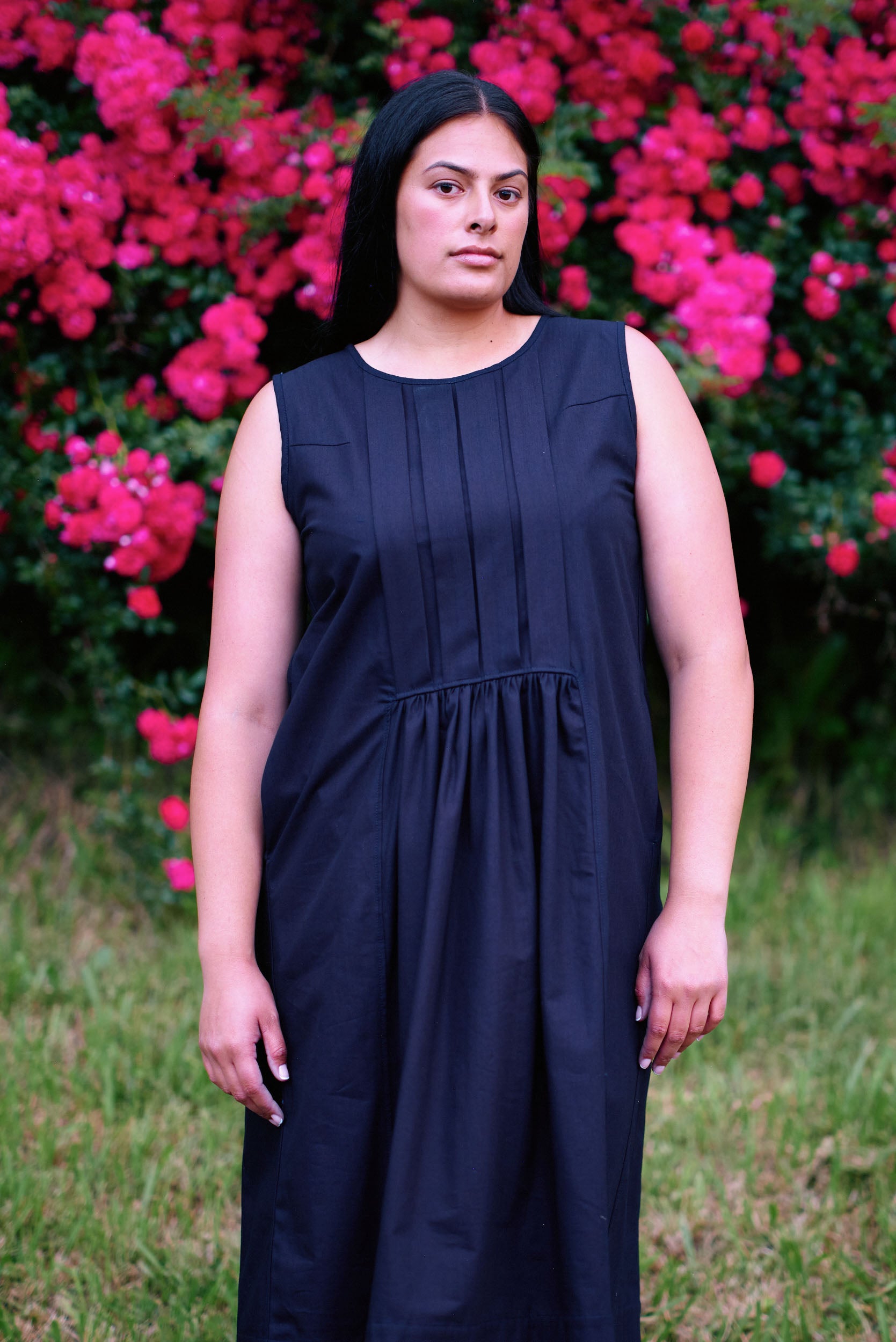 Liminal Midi Dress | Indigo | XS - ReCreate Clothing