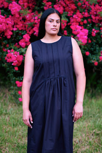 Liminal Midi Dress | Indigo | XS - ReCreate Clothing