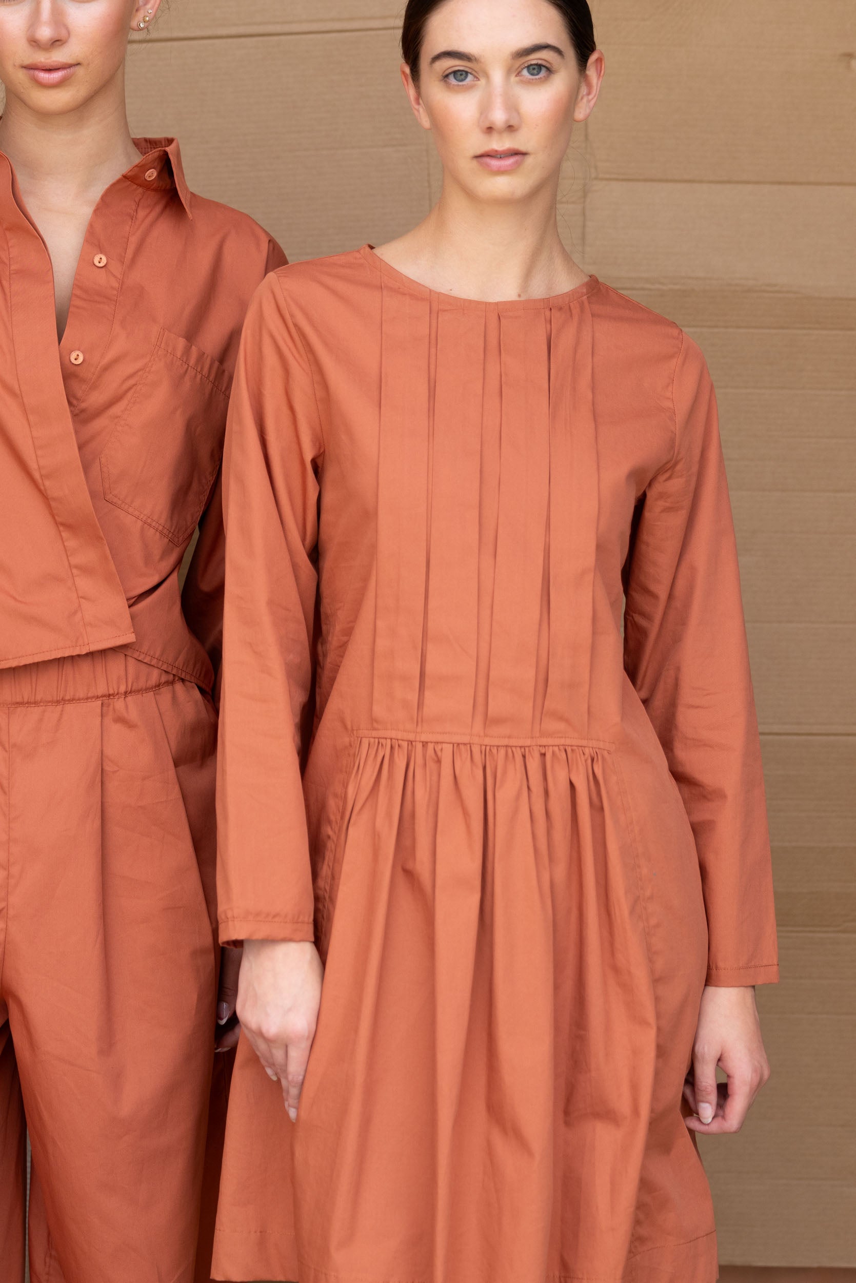 Lois Dress | Burnt Sienna