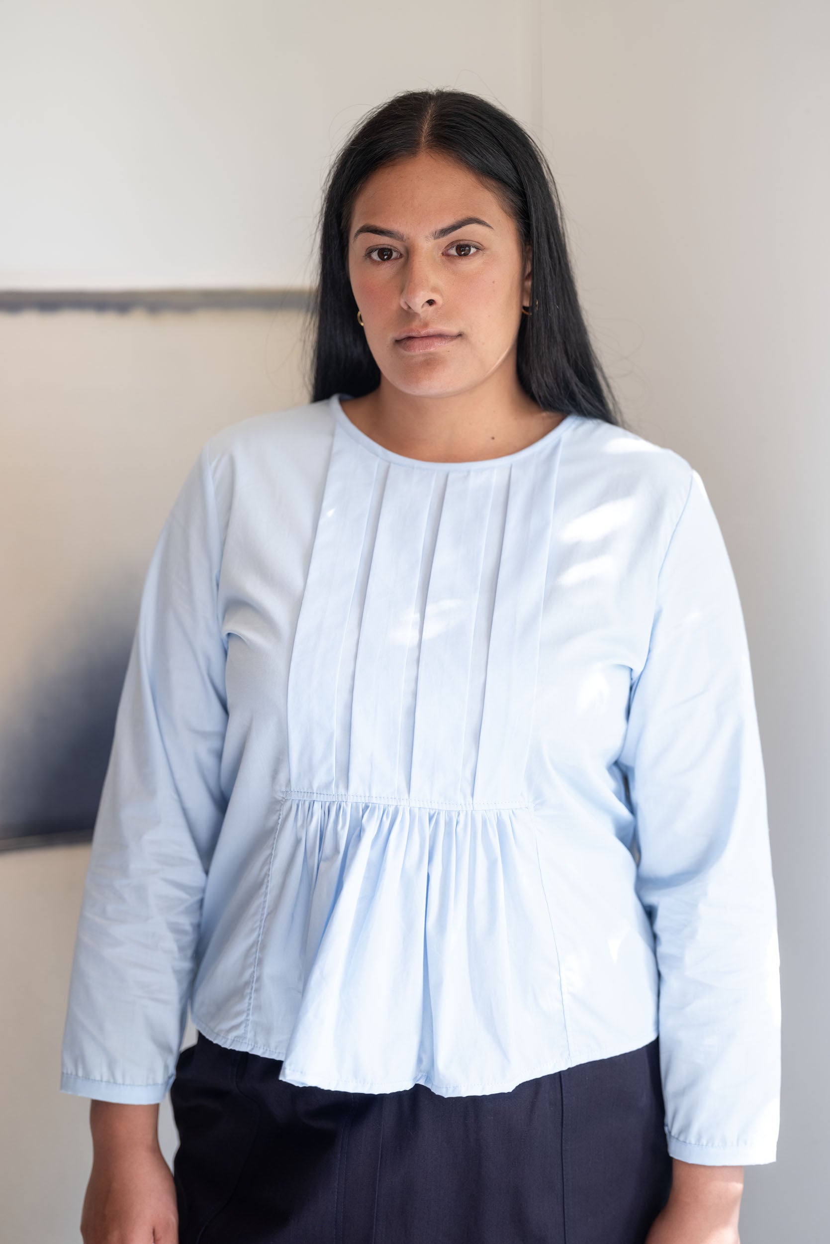 Lois Top | Sky Blue