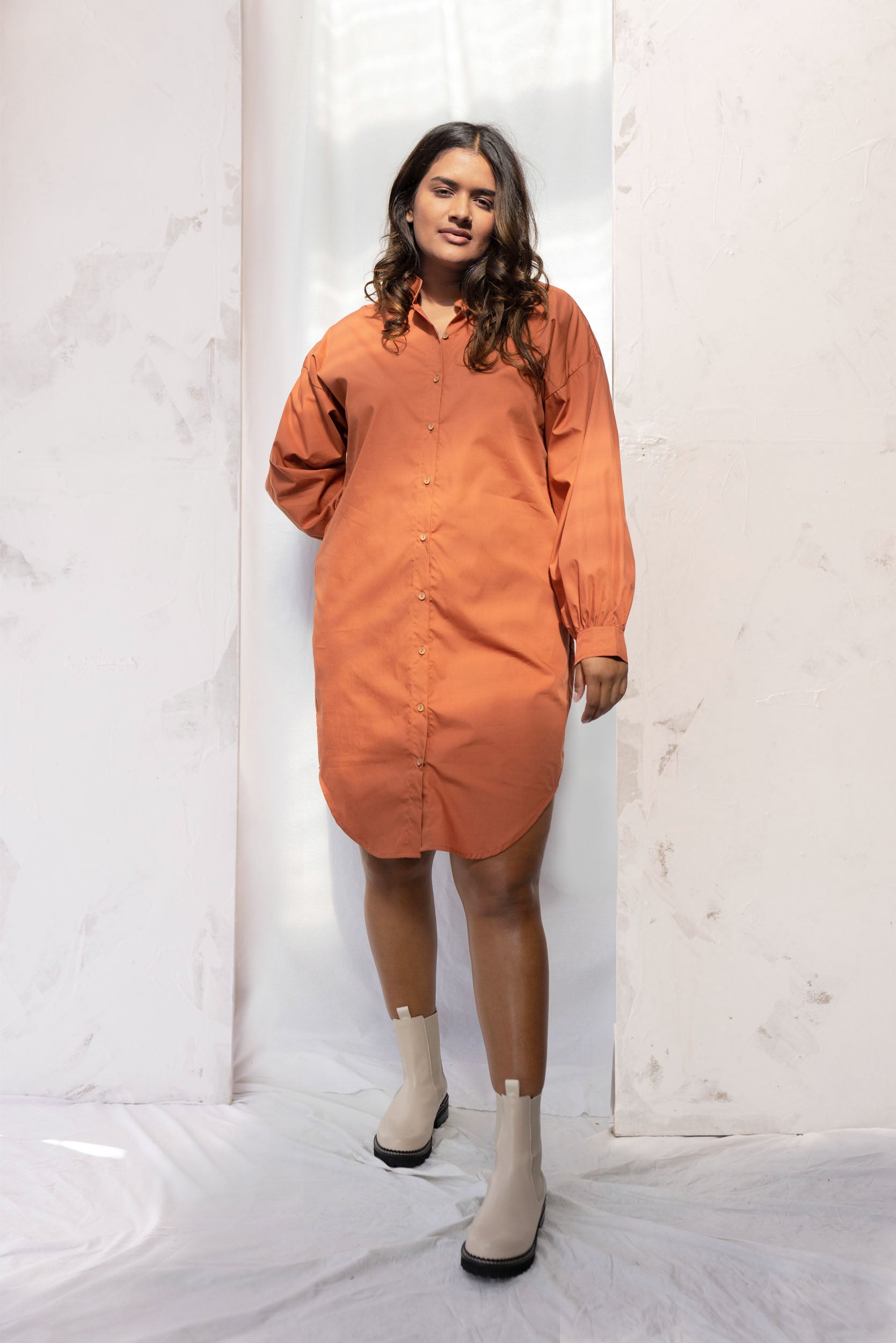 Paradox Dress | Burnt Sienna