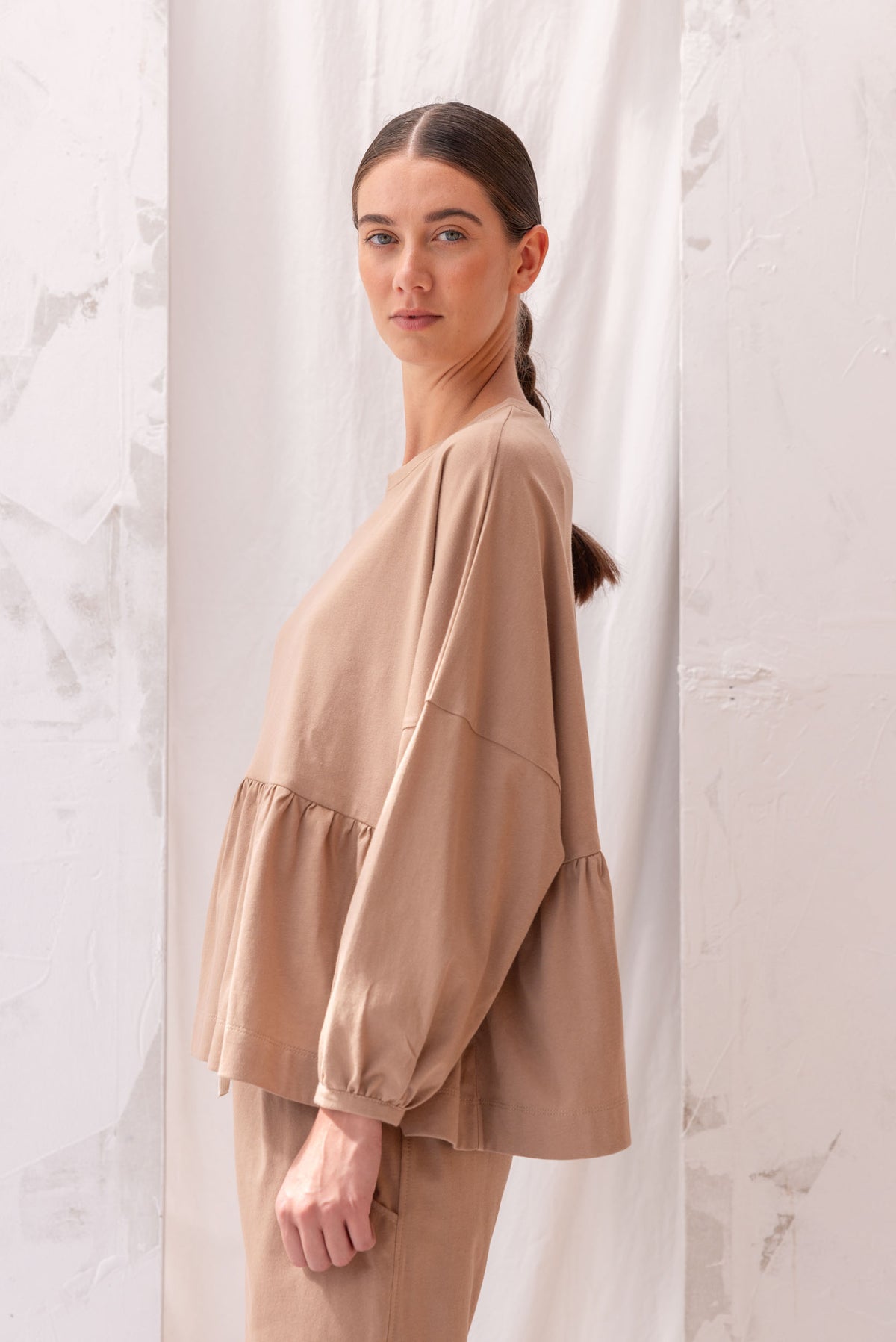 Step Up Top | Clay | S - ReCreate Clothing