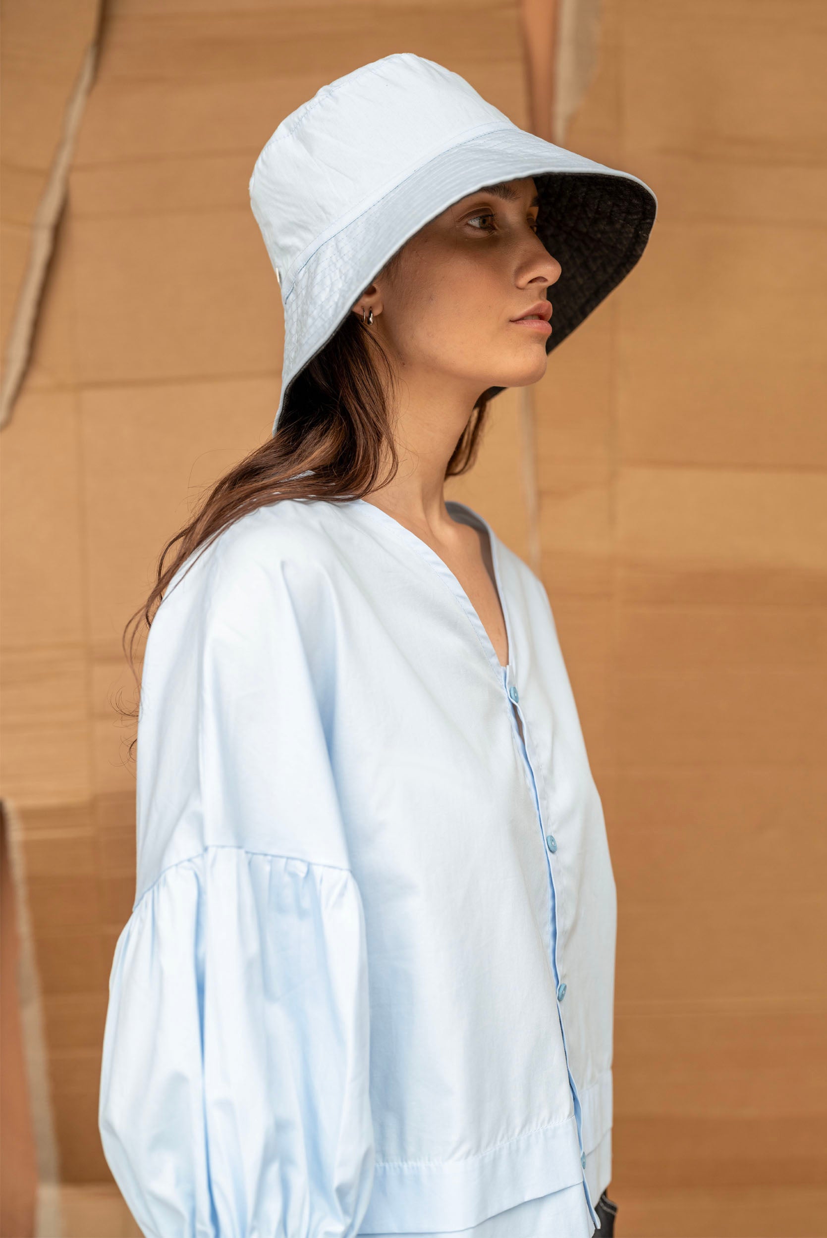Thursday Top | Sky Blue | S - ReCreate Clothing