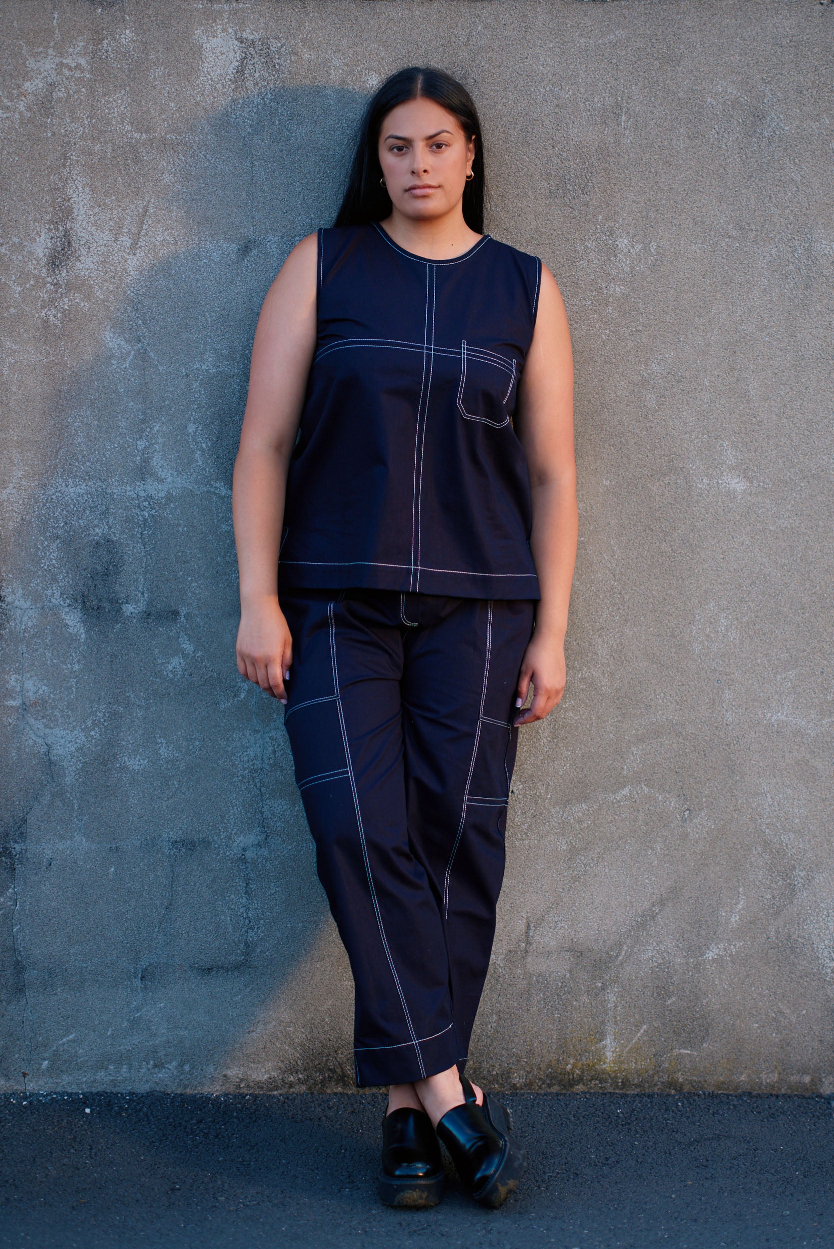 Upside Top | Indigo | XS - ReCreate Clothing